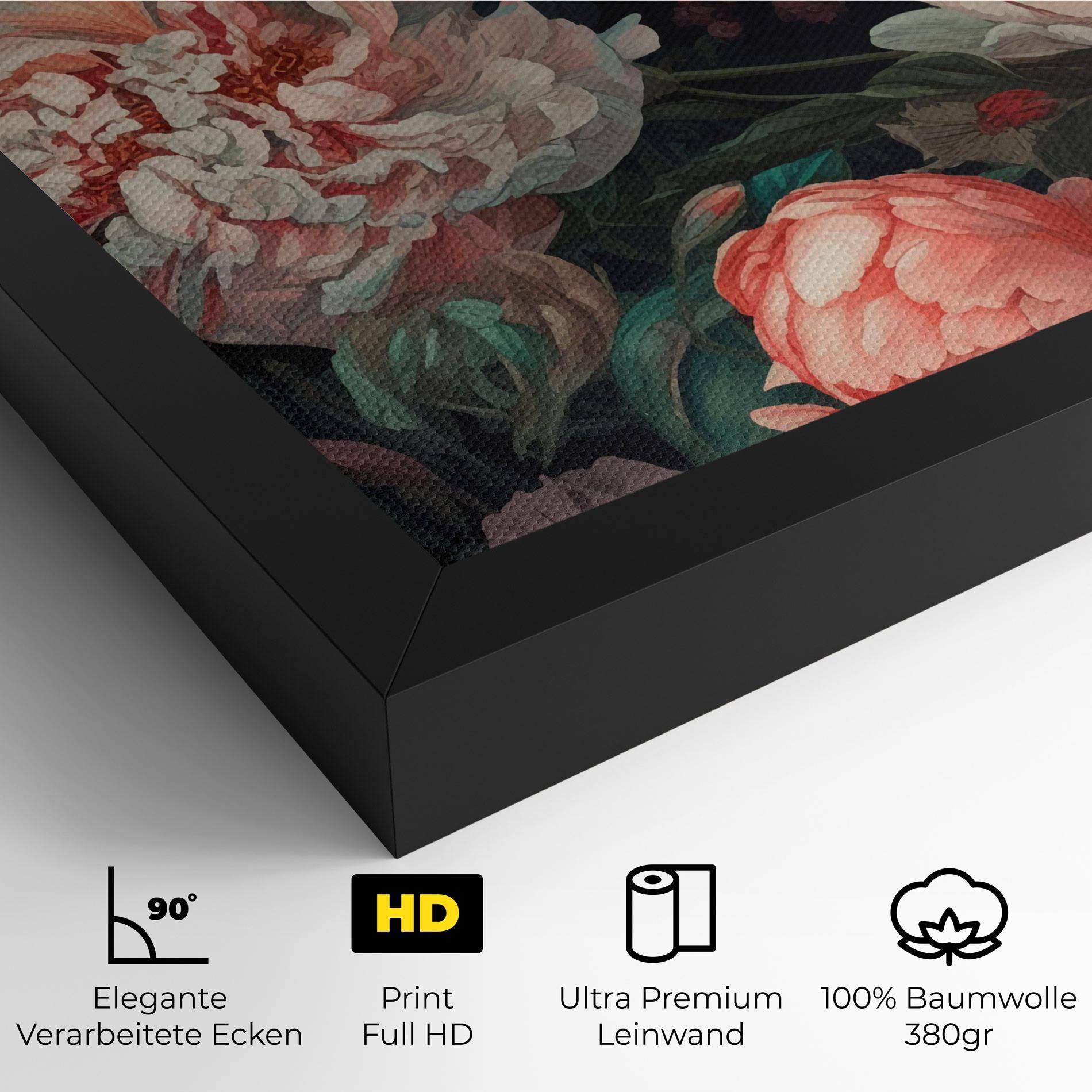 Artistic Pink Peony mockup 4