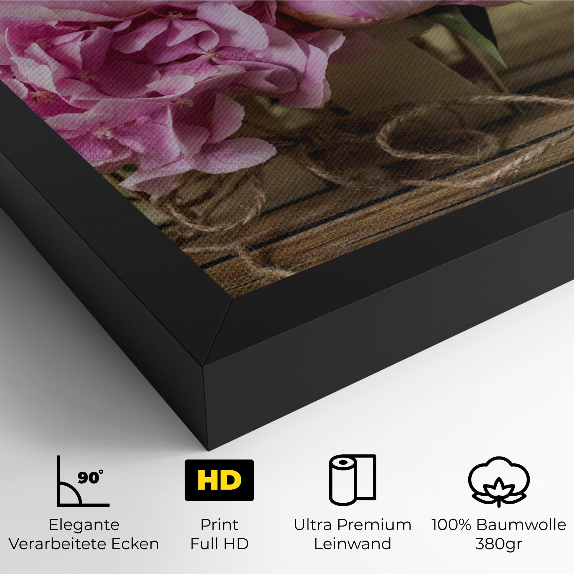 Peony On Table mockup 4