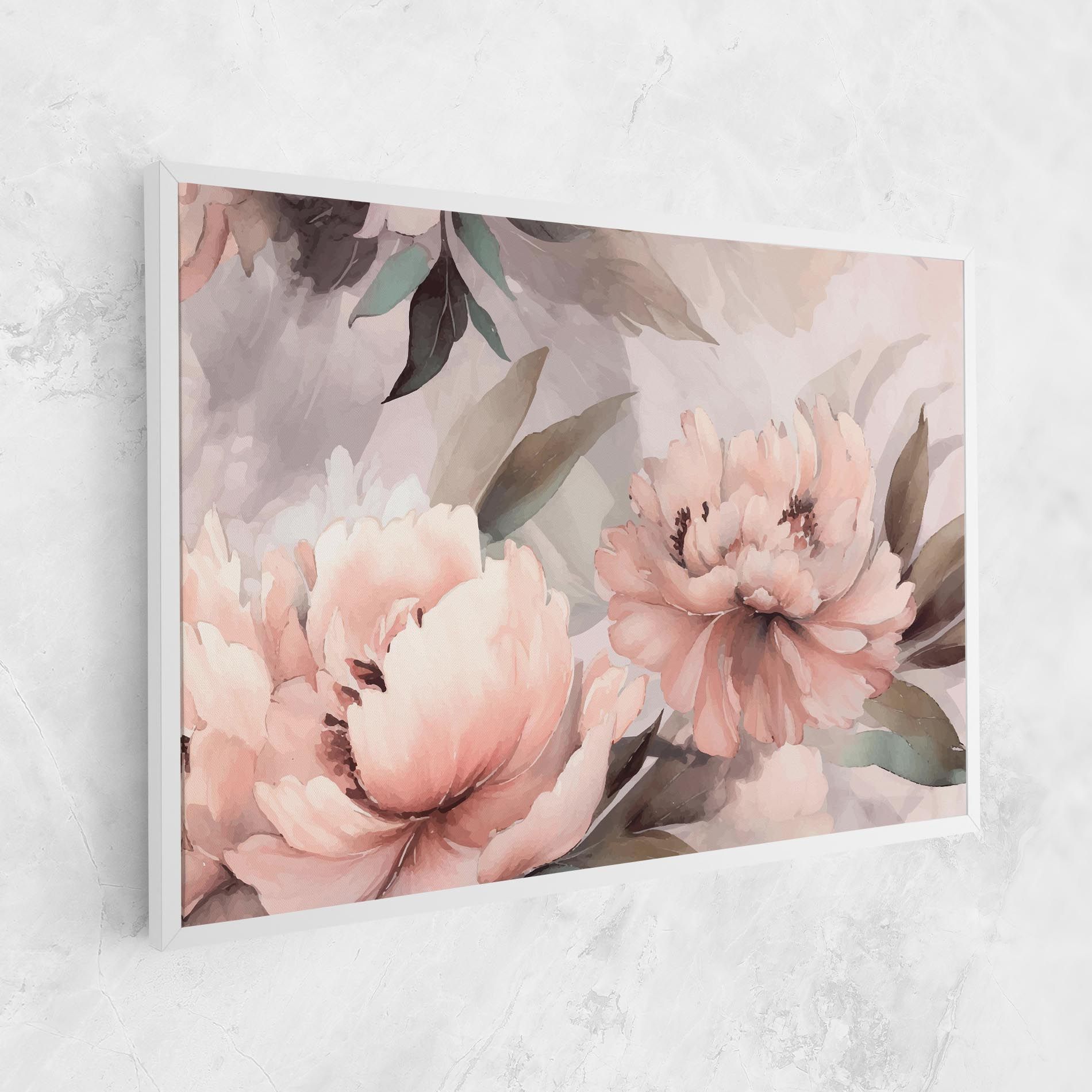Dreamy Peony Art mockup 1