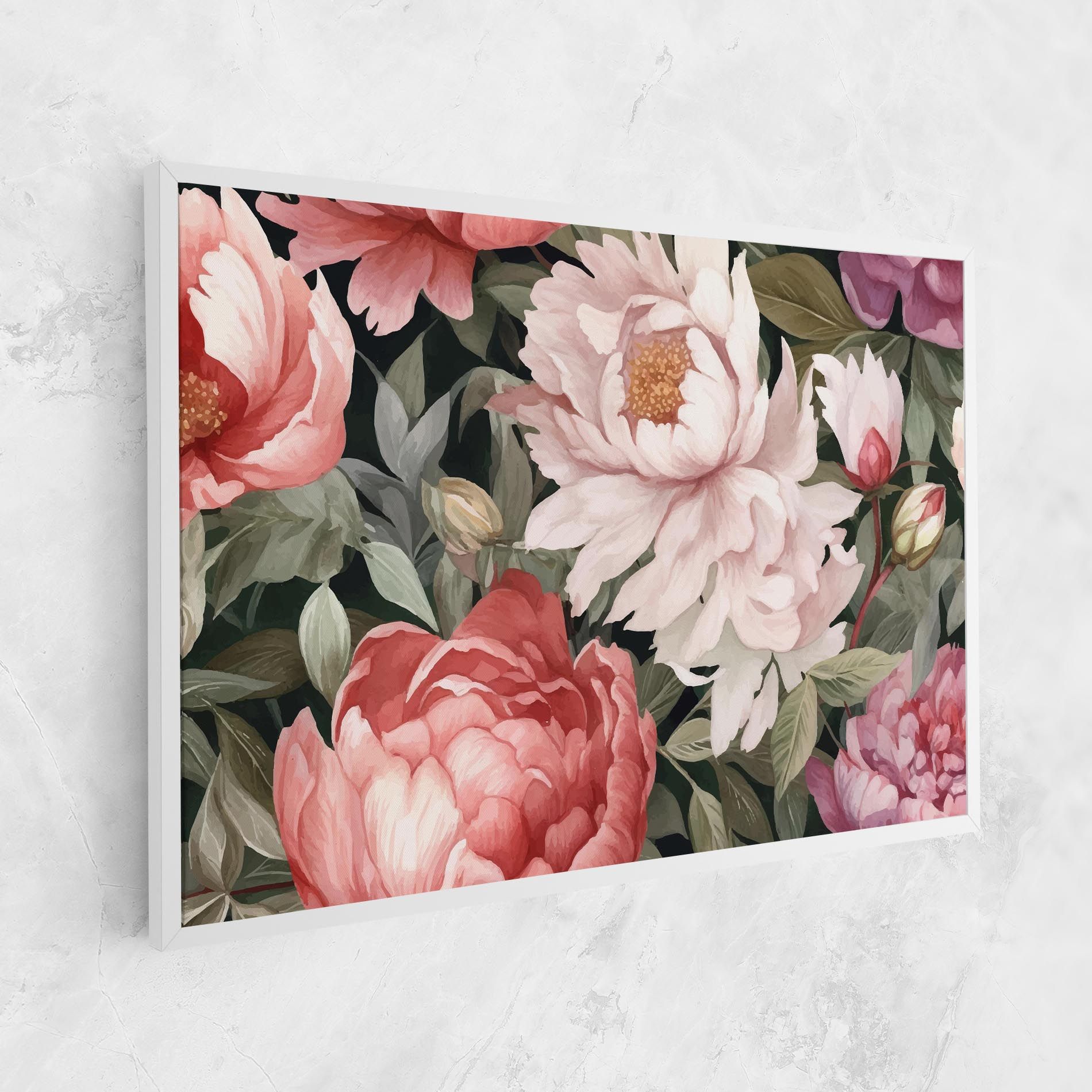 Light Peony Art mockup 1