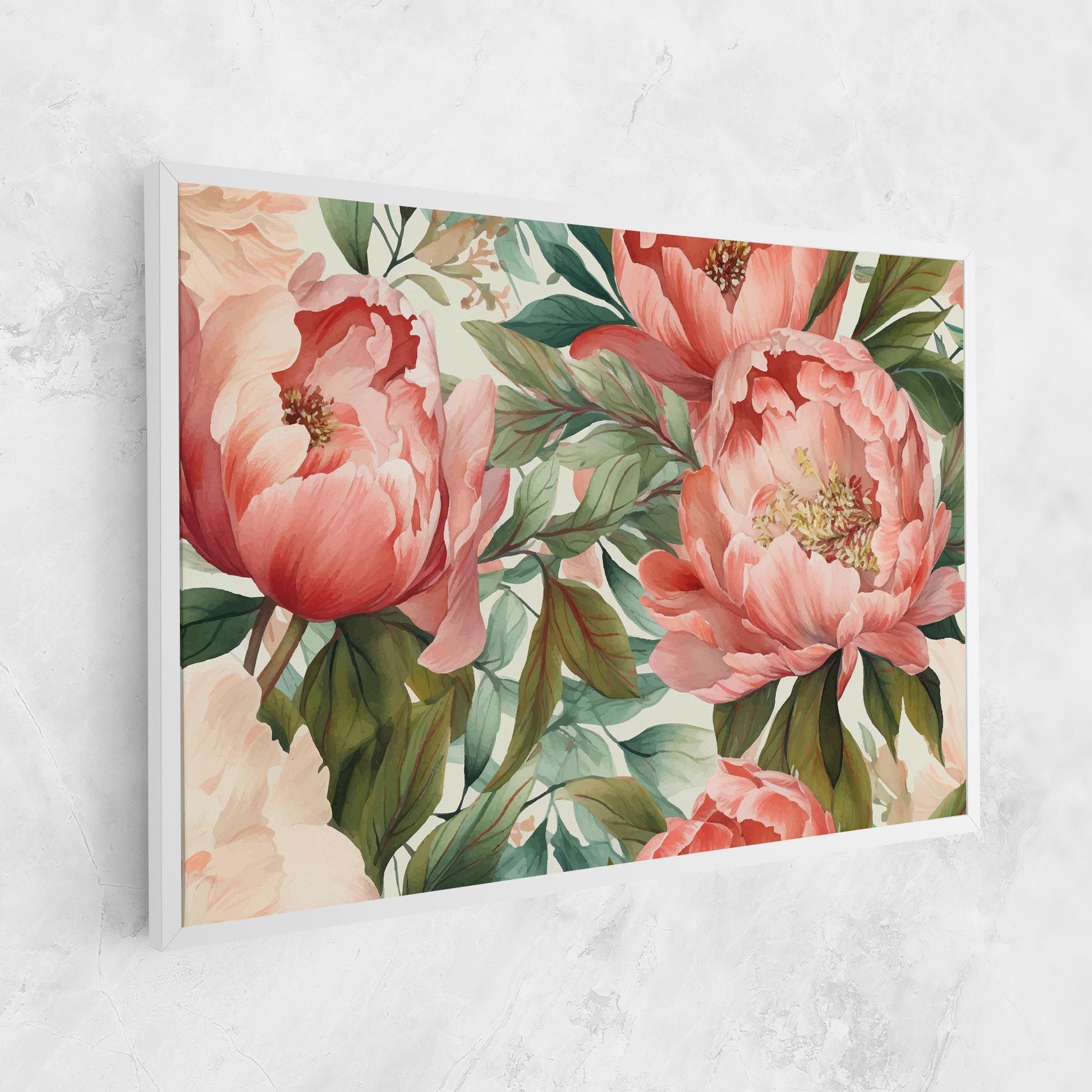 Light Red Peony mockup 1
