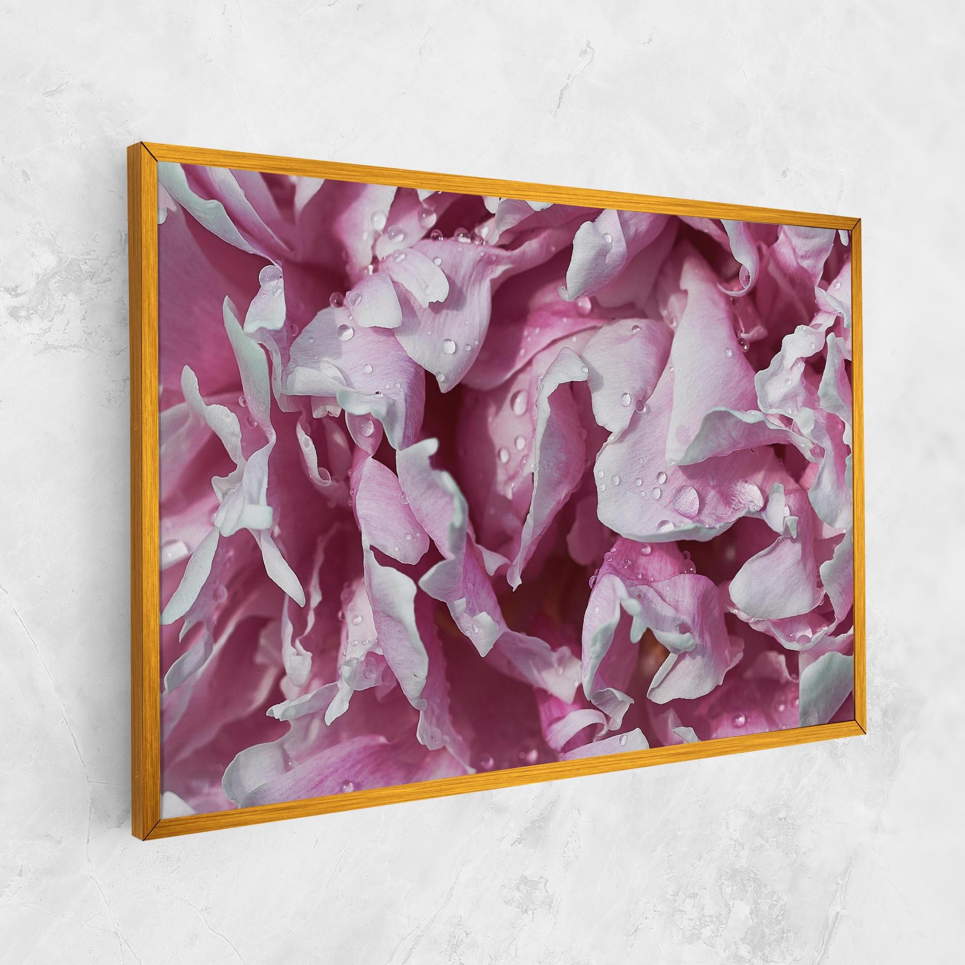 Leinwandbild Peony Petals mockup 1