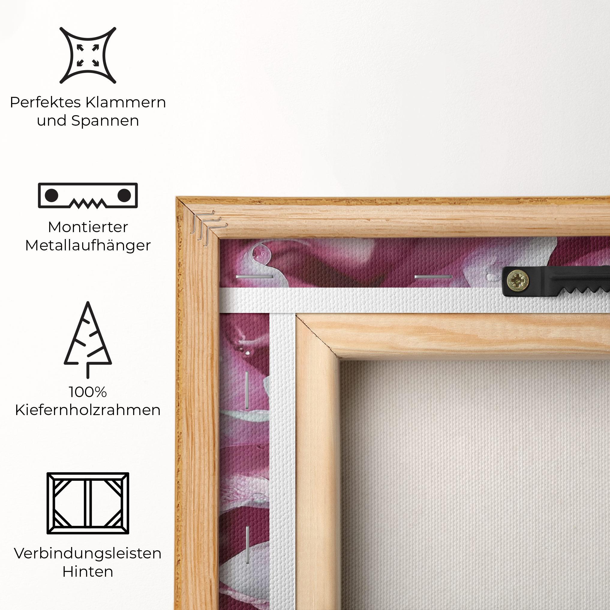 Leinwandbild Peony Petals mockup 5