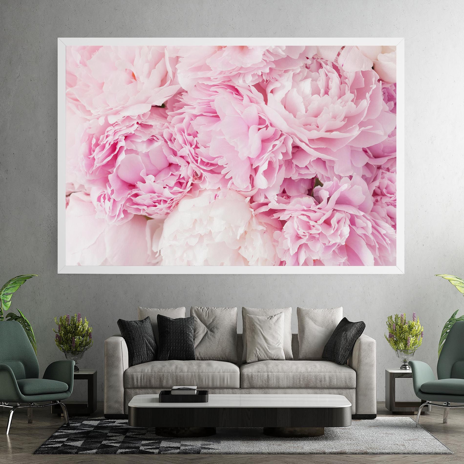 Dreamy Pink Pastel Peony mockup 7