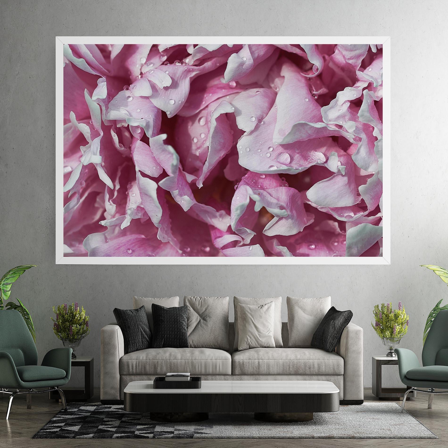 Leinwandbild Peony Petals mockup 7