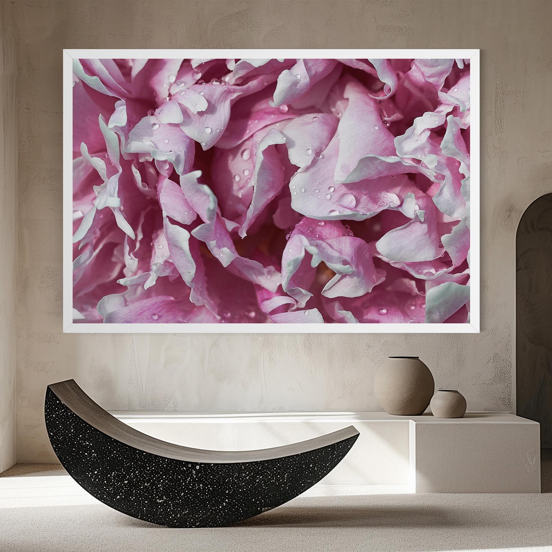 Leinwandbild Peony Petals mockup 8