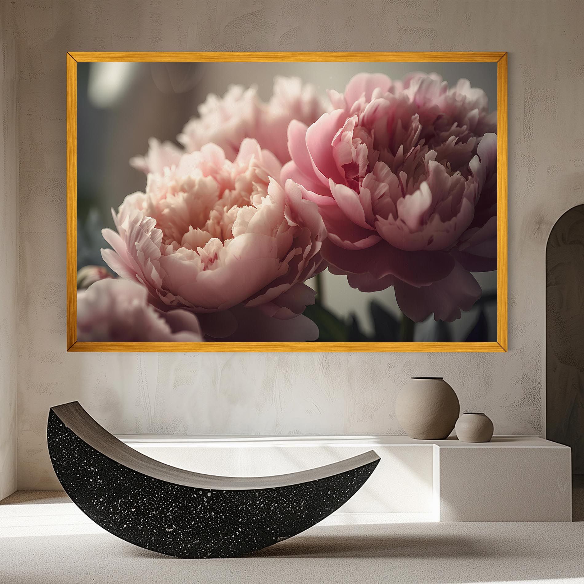 Cream Dreamy Peony mockup 8