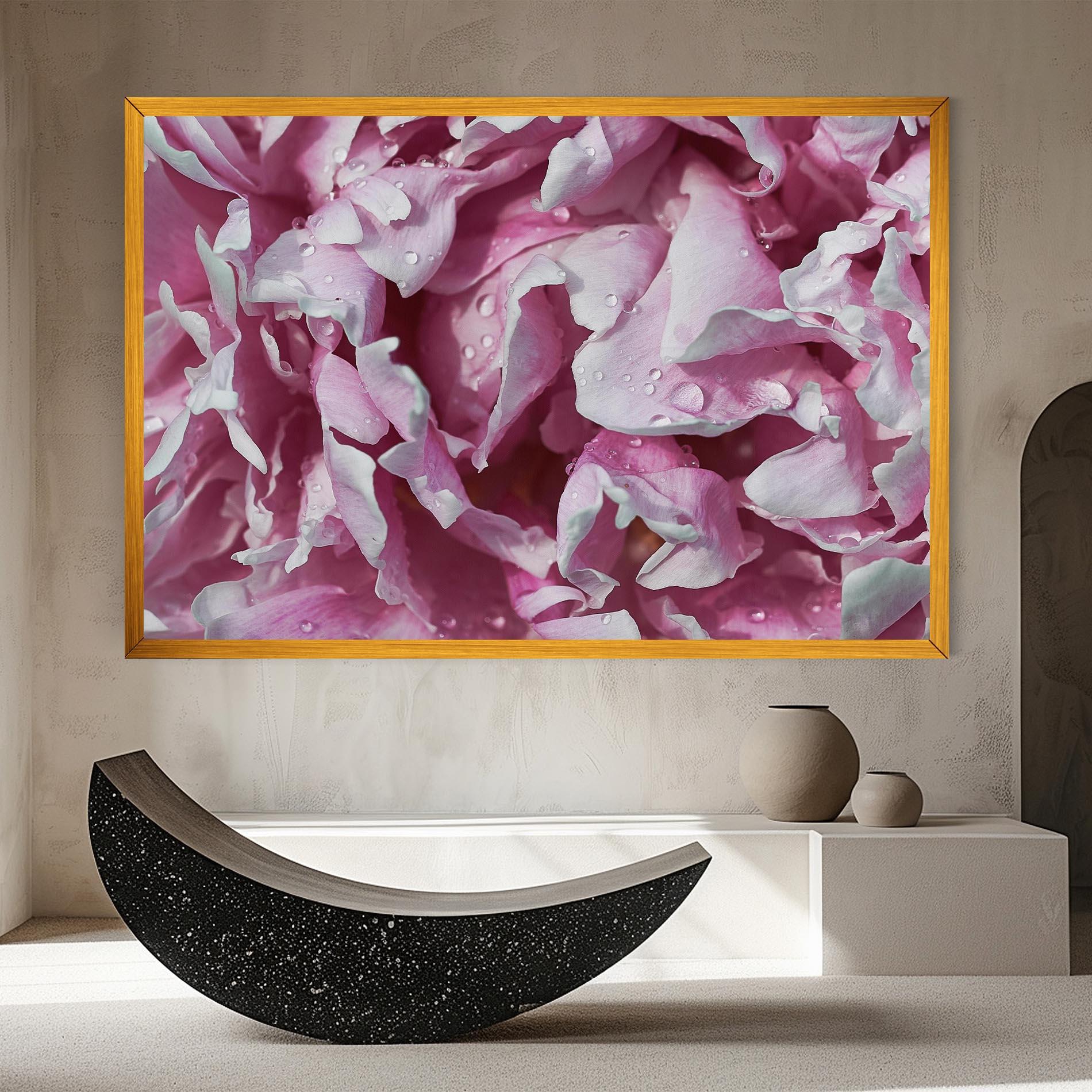 Leinwandbild Peony Petals mockup 8