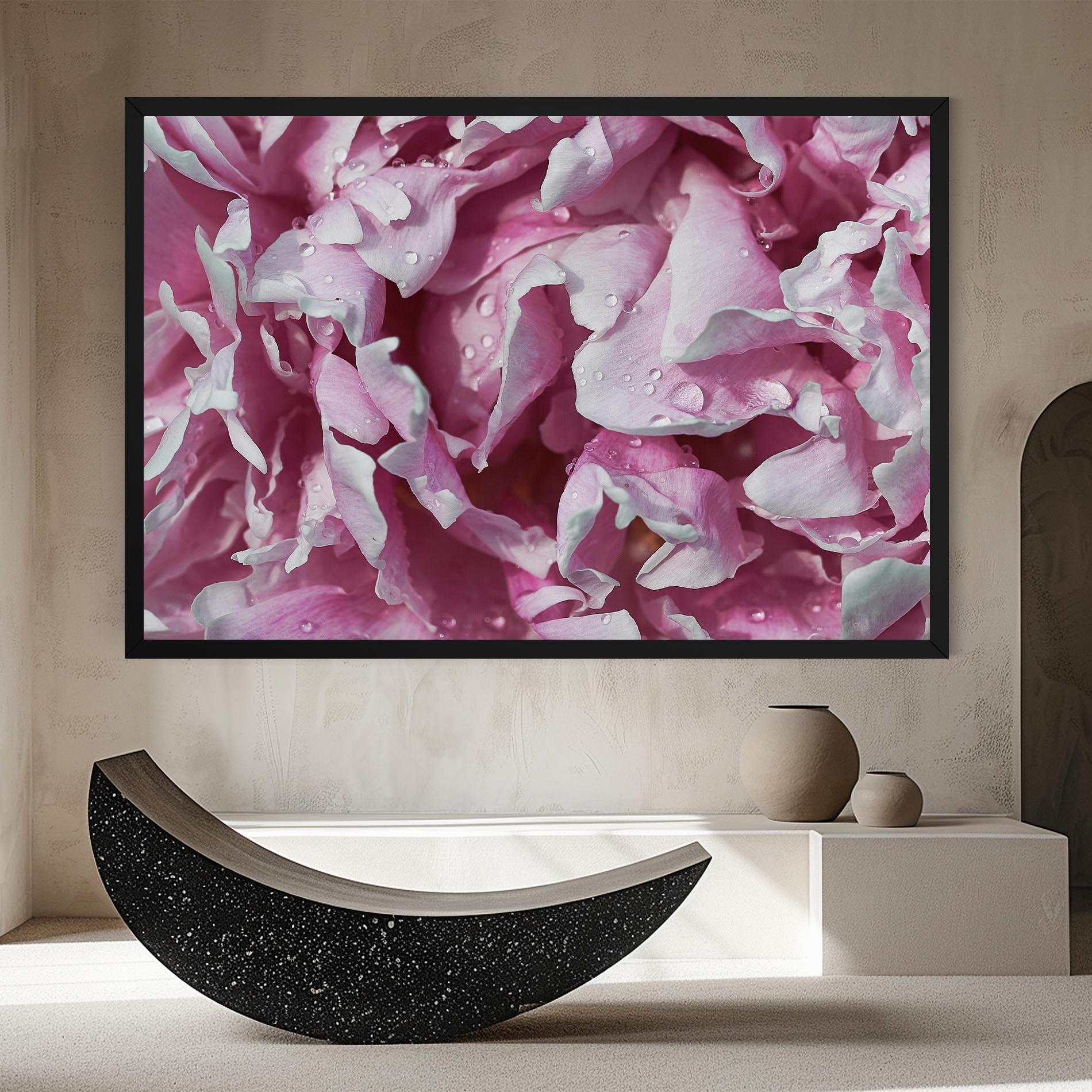 Leinwandbild Peony Petals mockup 8