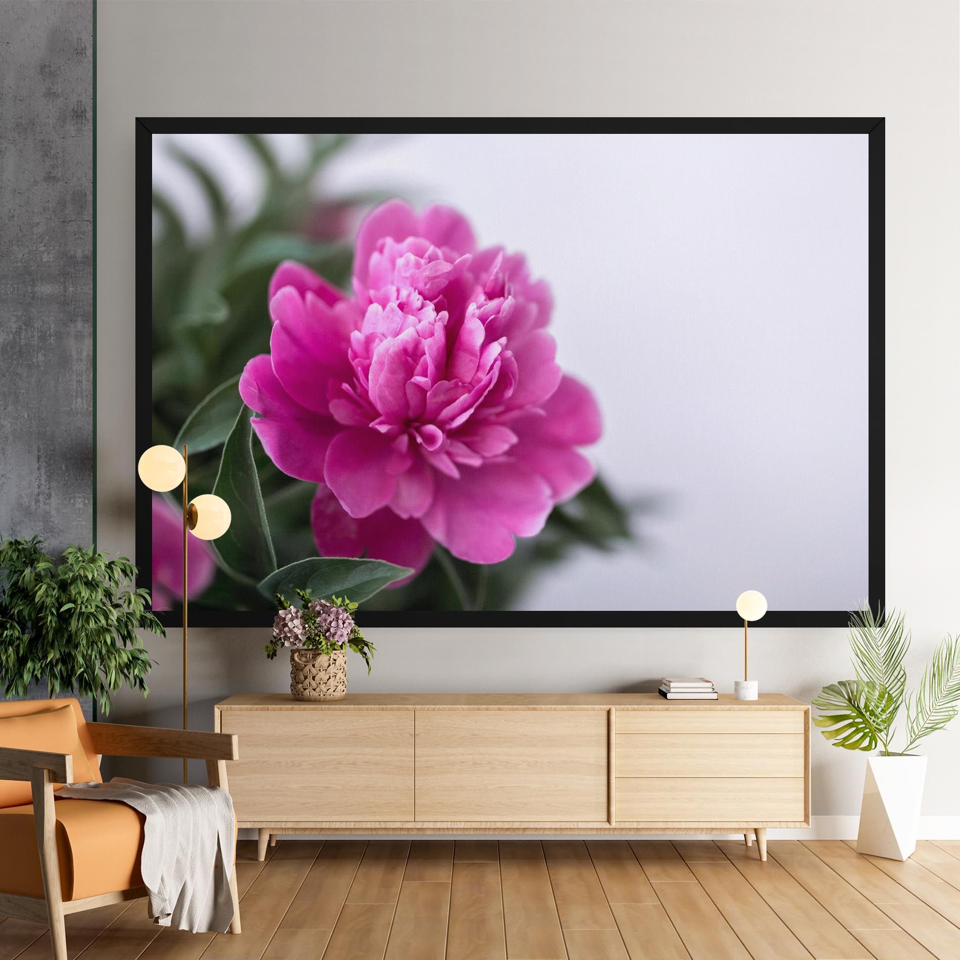 Dark Pink Peony mockup 9