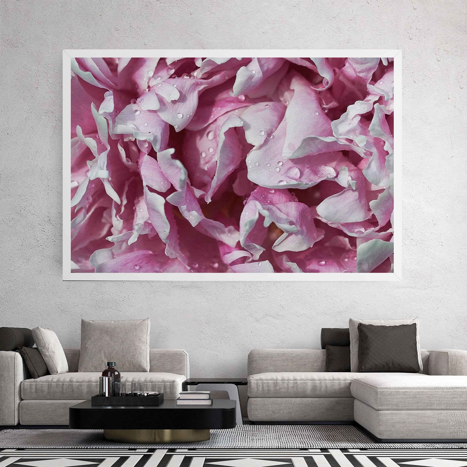 Leinwandbild Peony Petals mockup 2