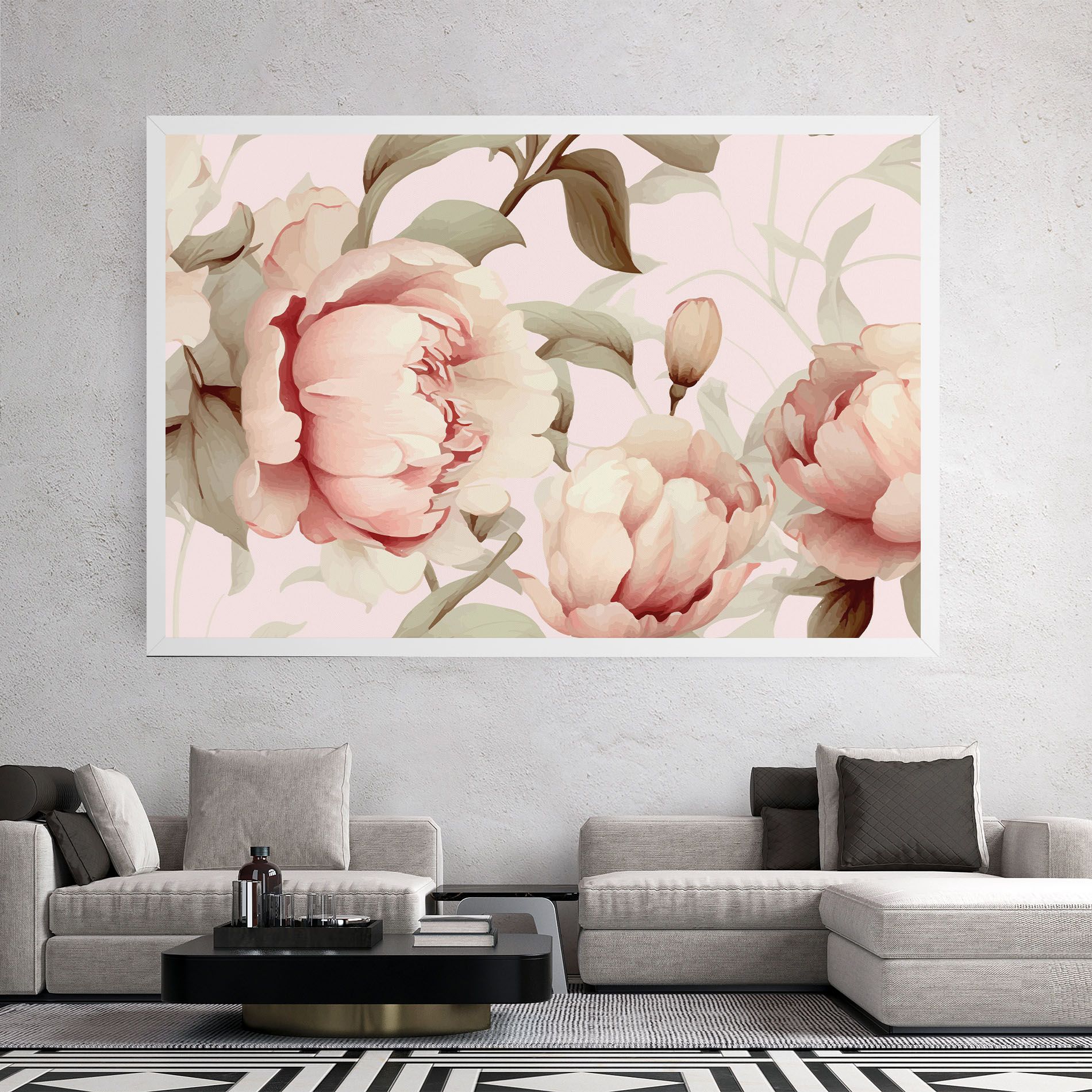 Pink Pretty Peony mockup 2