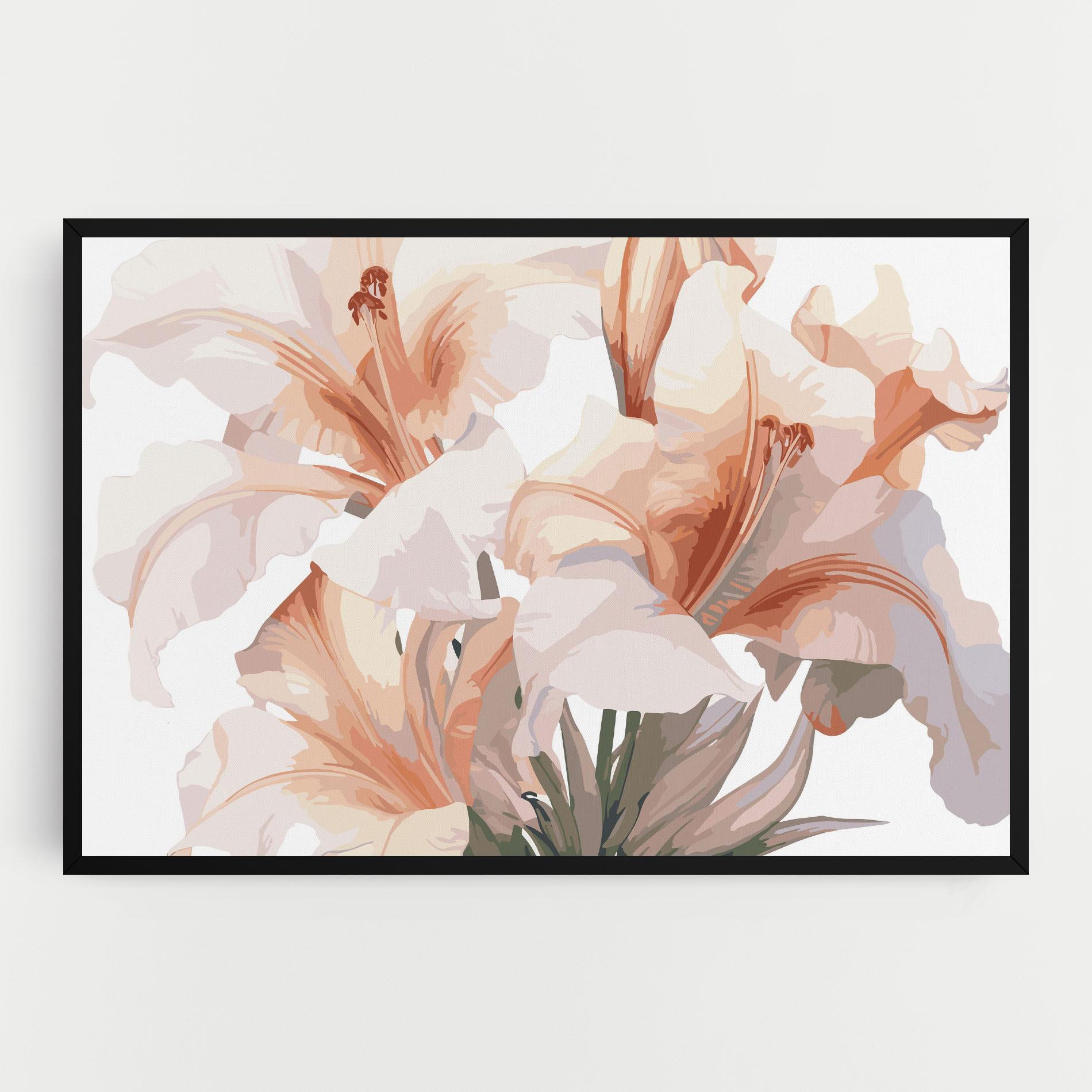 Leinwandbild Light Pink Lily mockup 0