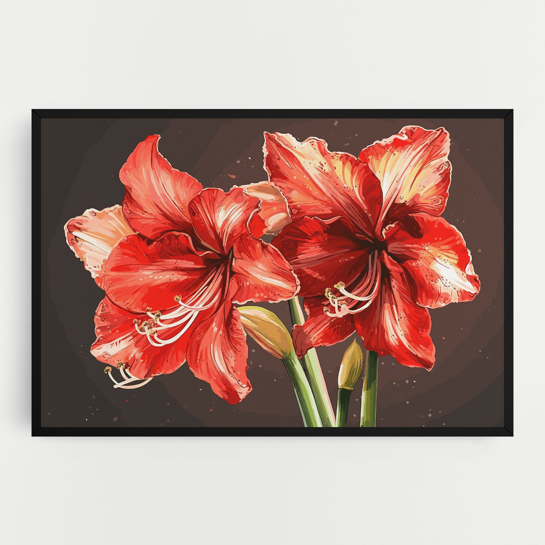 Orange Pretty Lily mockup 0