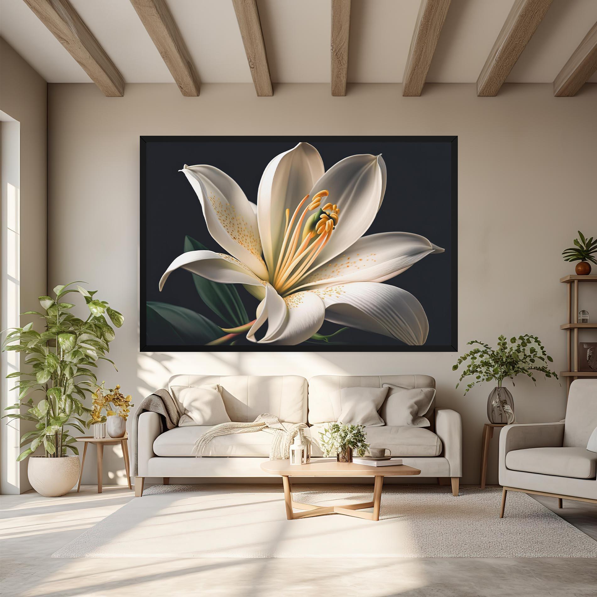 Leinwandbild Big Lily View mockup 6