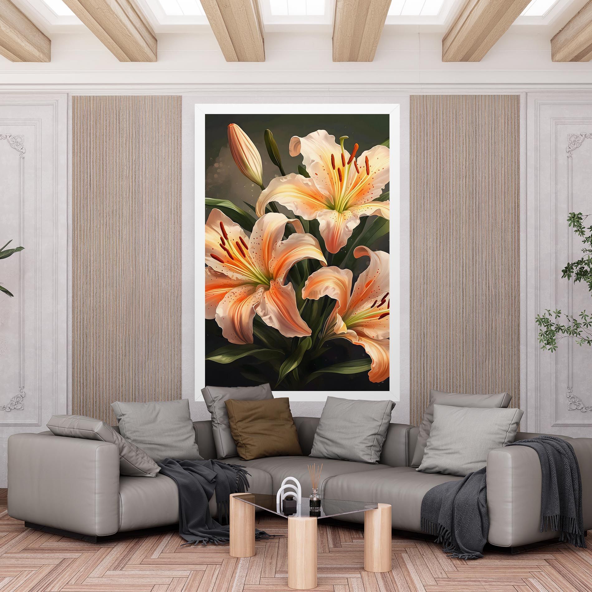 Light Orange Lily mockup 6