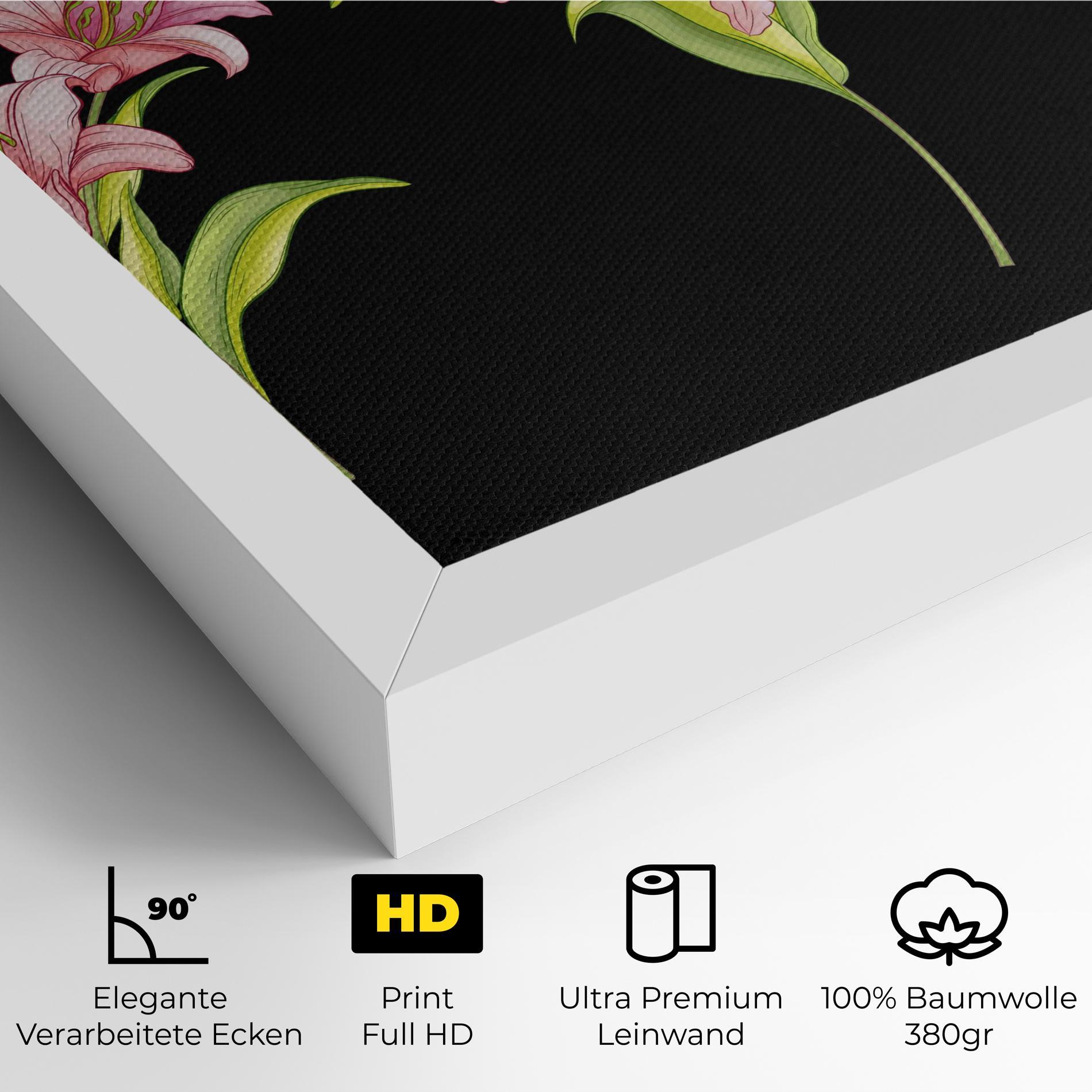 Leinwandbild Lily Set mockup 4
