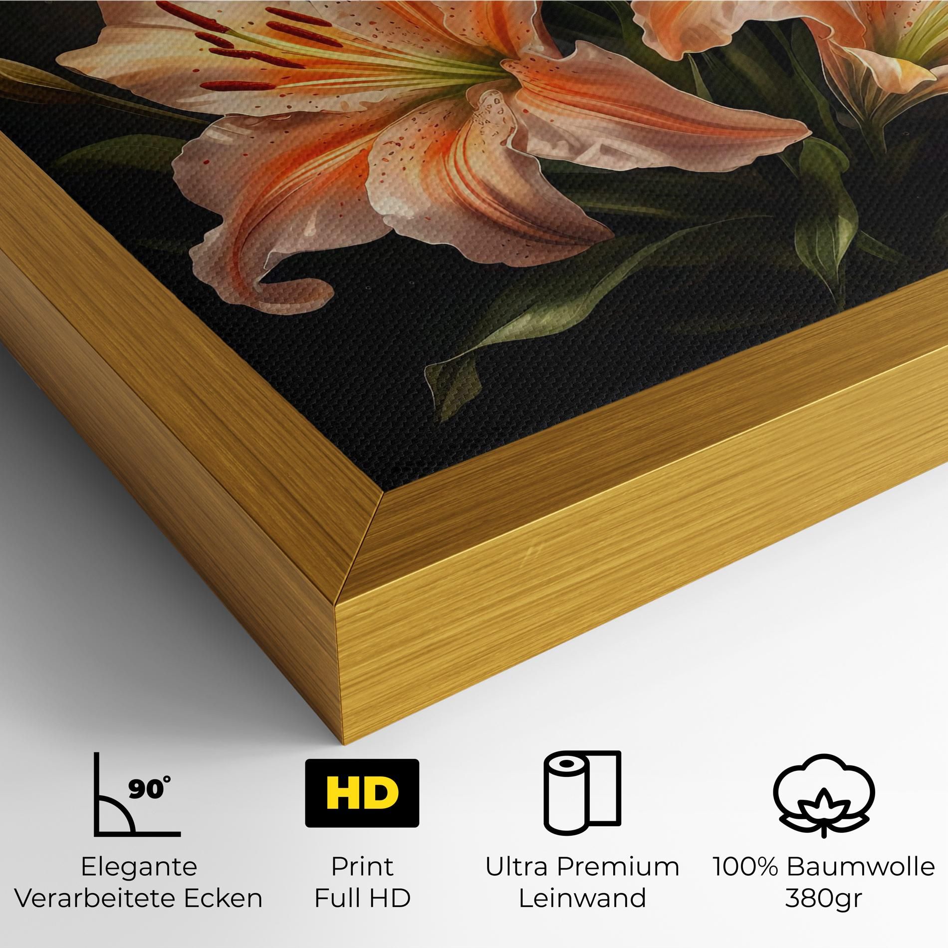 Light Orange Lily mockup 4