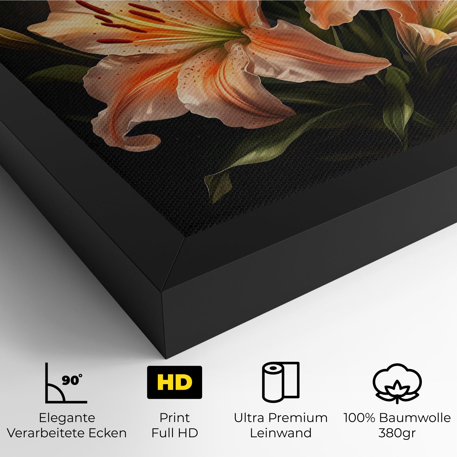 Light Orange Lily mockup 4