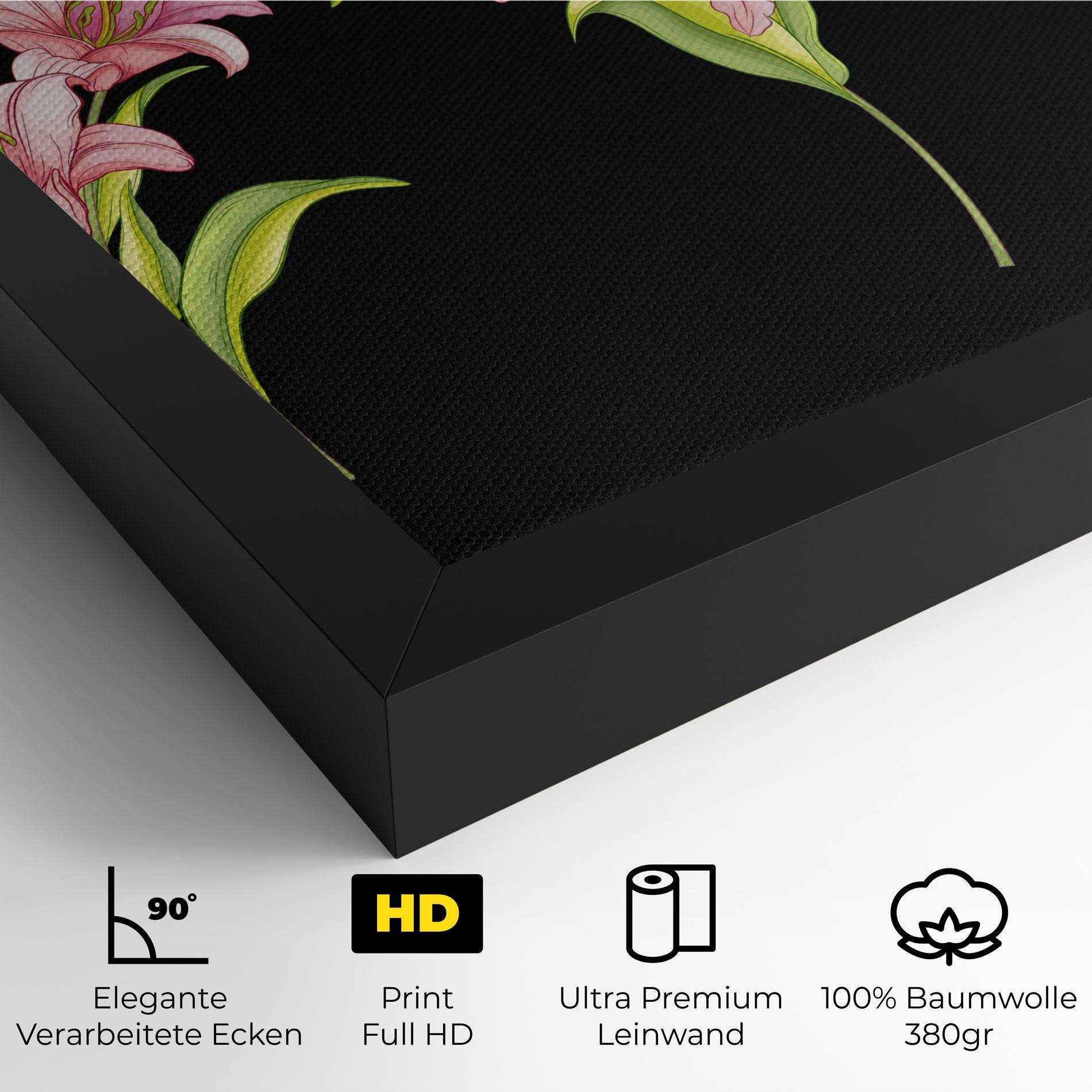 Leinwandbild Lily Set mockup 4