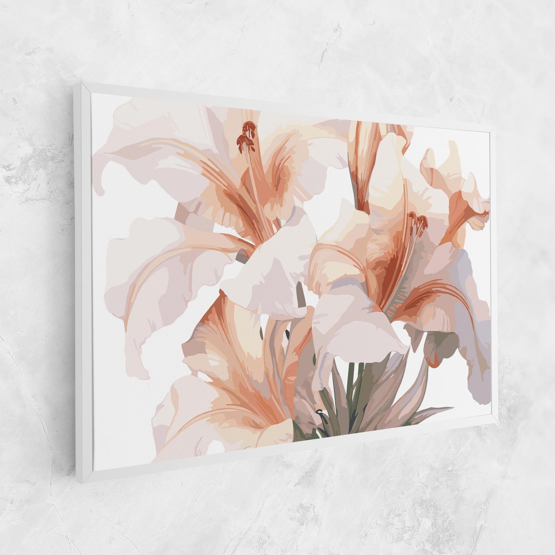 Leinwandbild Light Pink Lily mockup 1