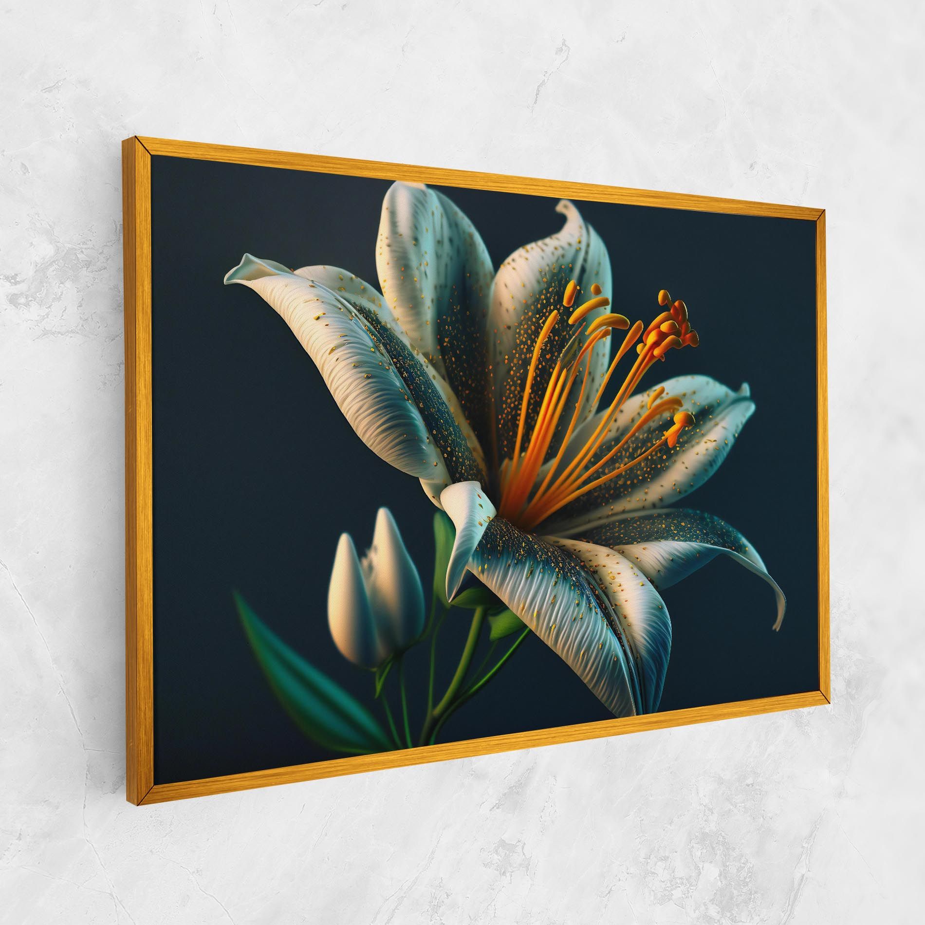 Blue Grey Lily mockup 1