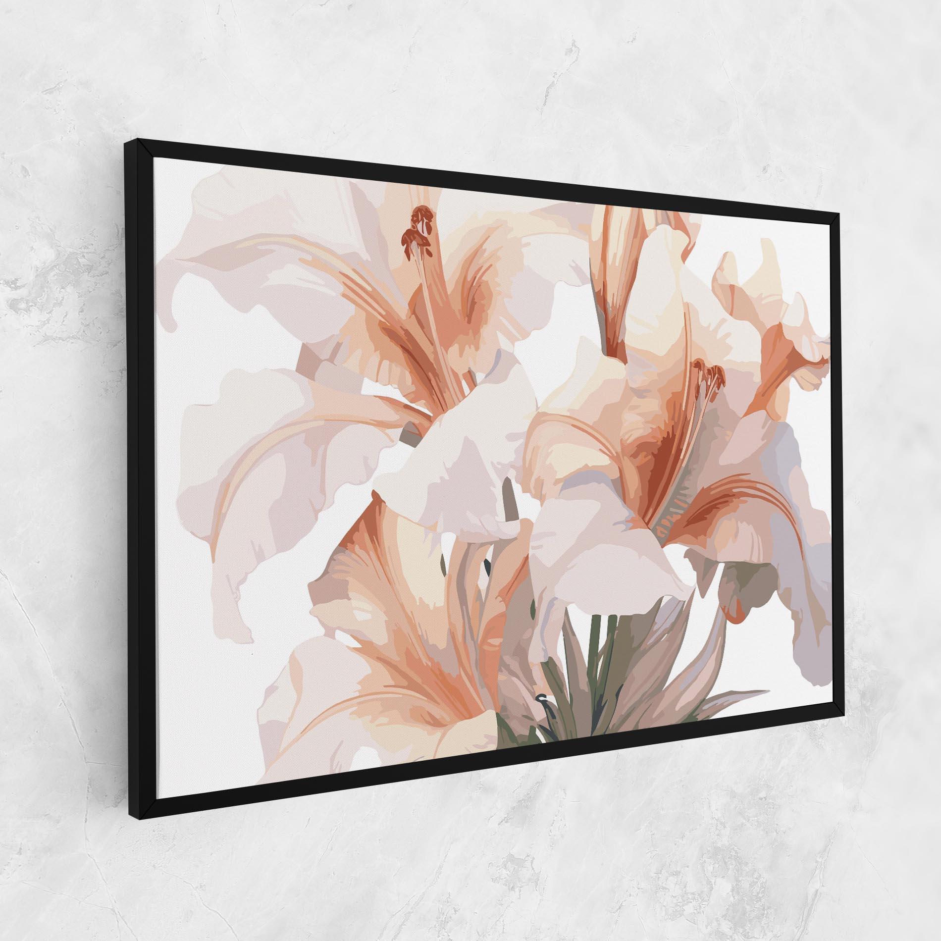 Leinwandbild Light Pink Lily mockup 1