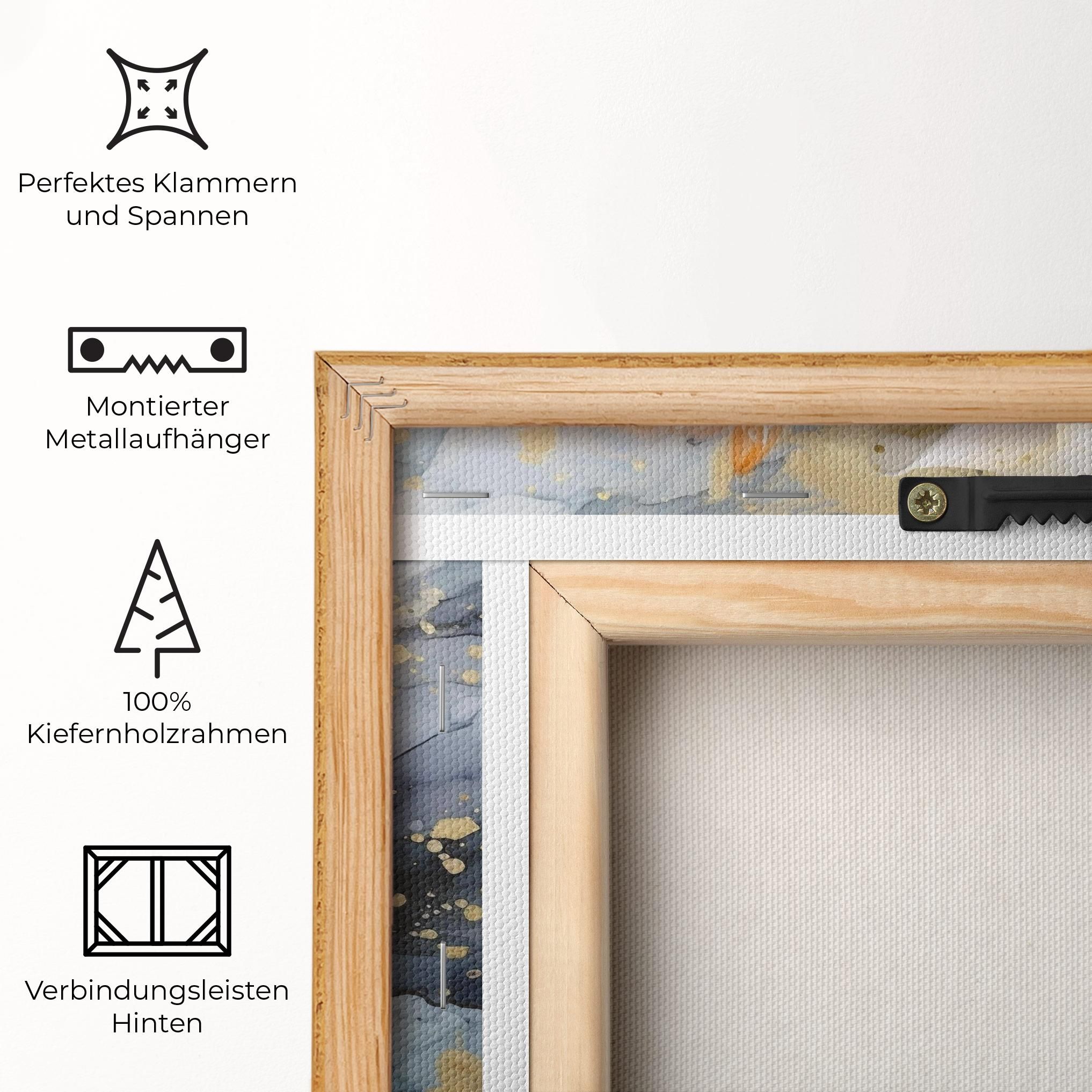 Lily With Orange Painting mockup 5