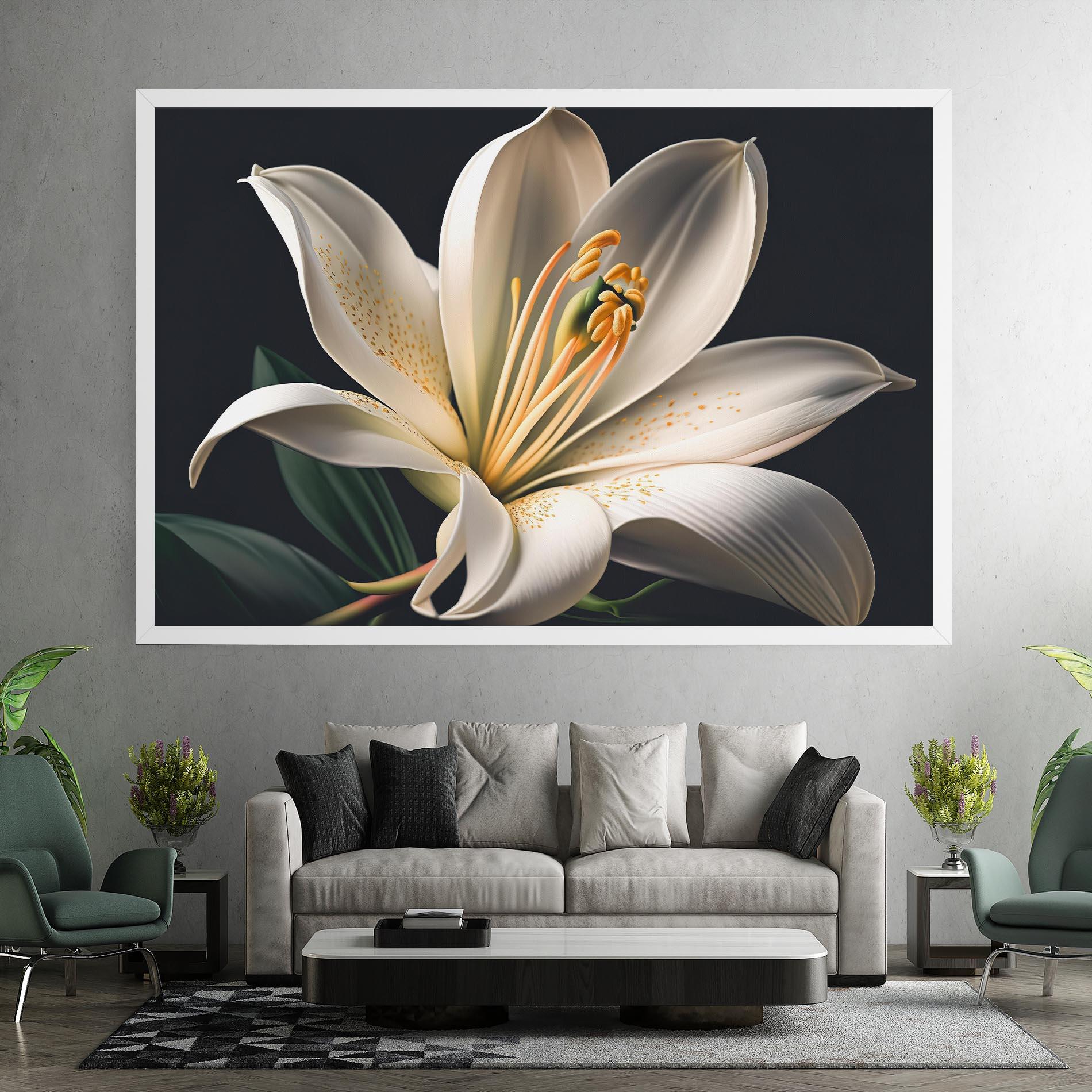 Leinwandbild Big Lily View mockup 7