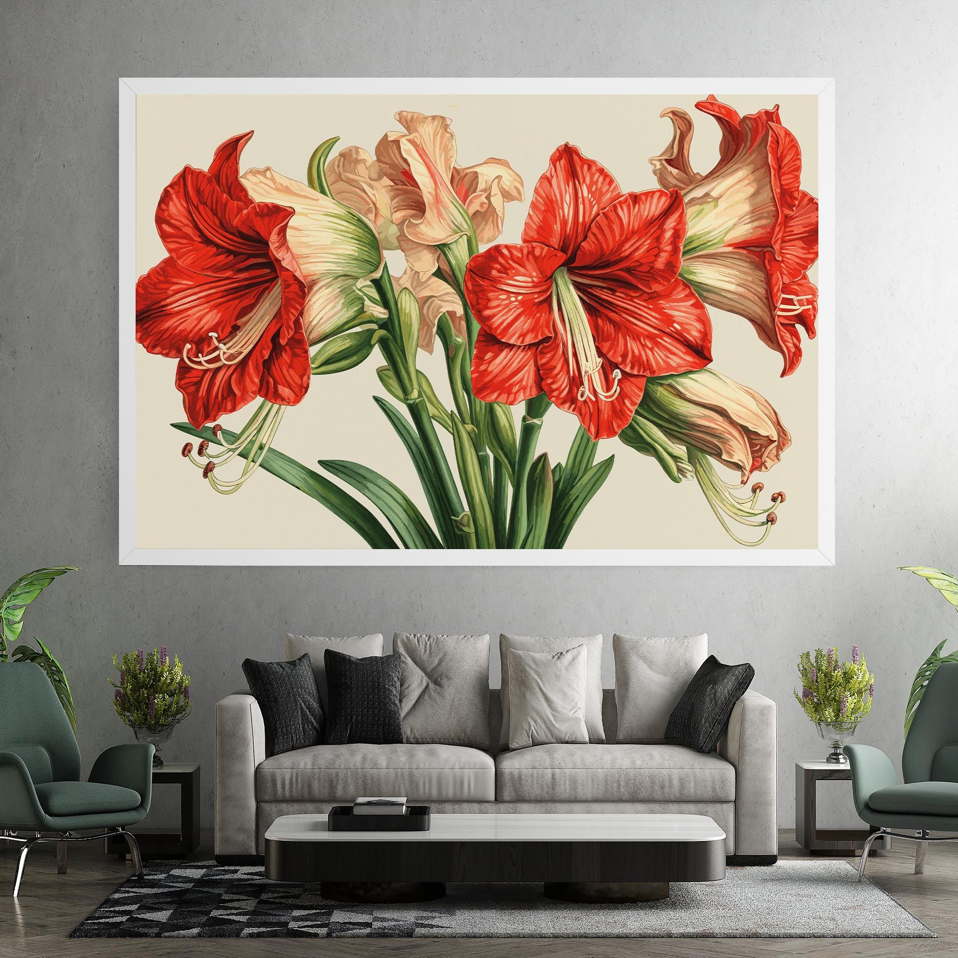 Orange Cream Lily mockup 7