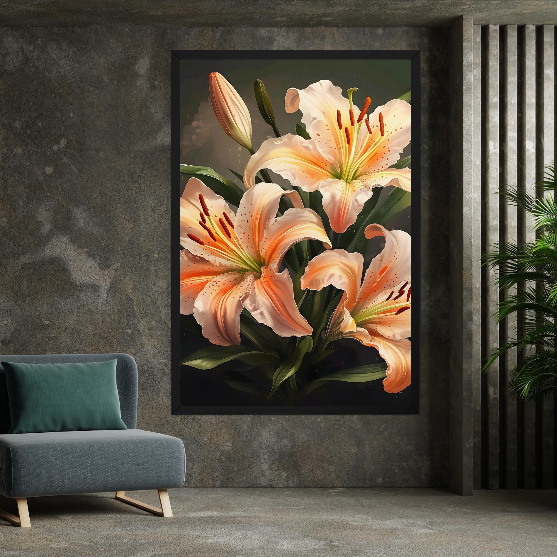 Light Orange Lily mockup 7