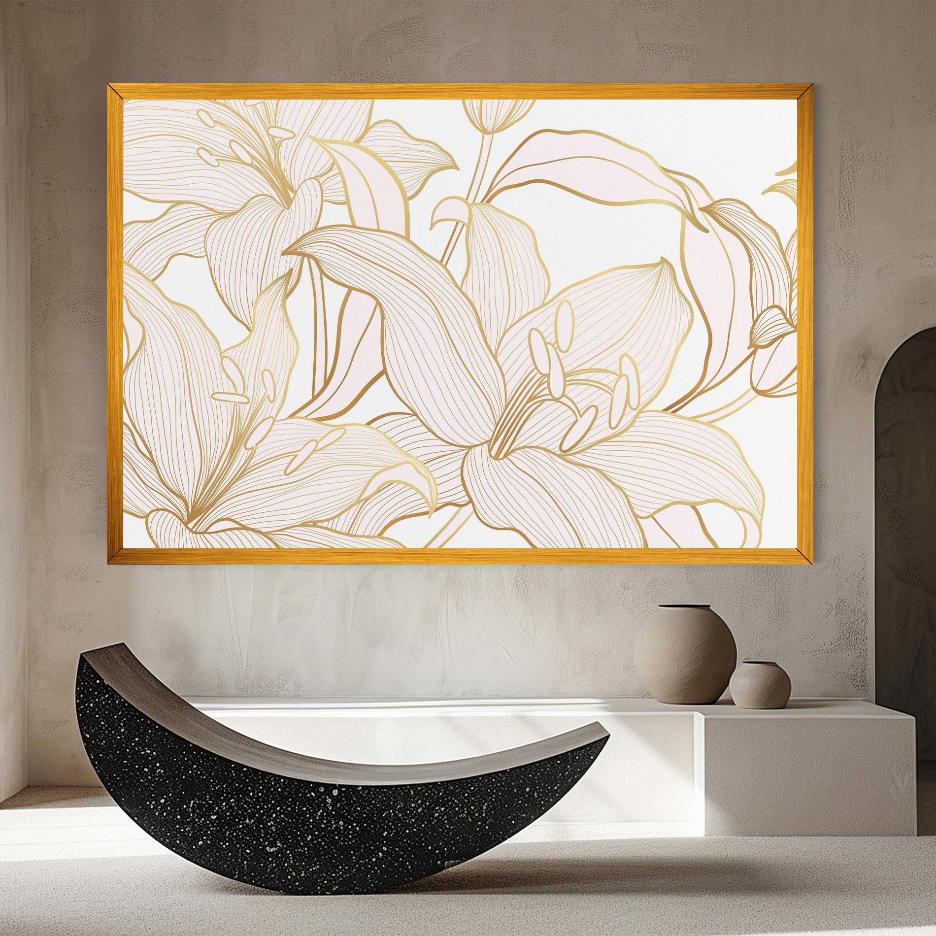 Gold Lily mockup 8