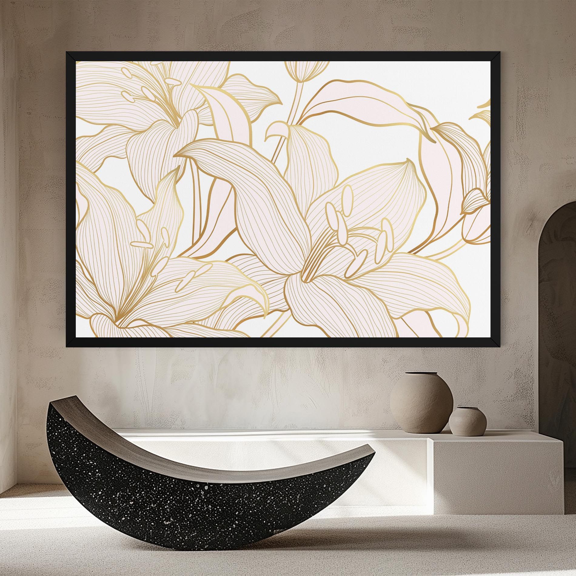 Gold Lily mockup 8