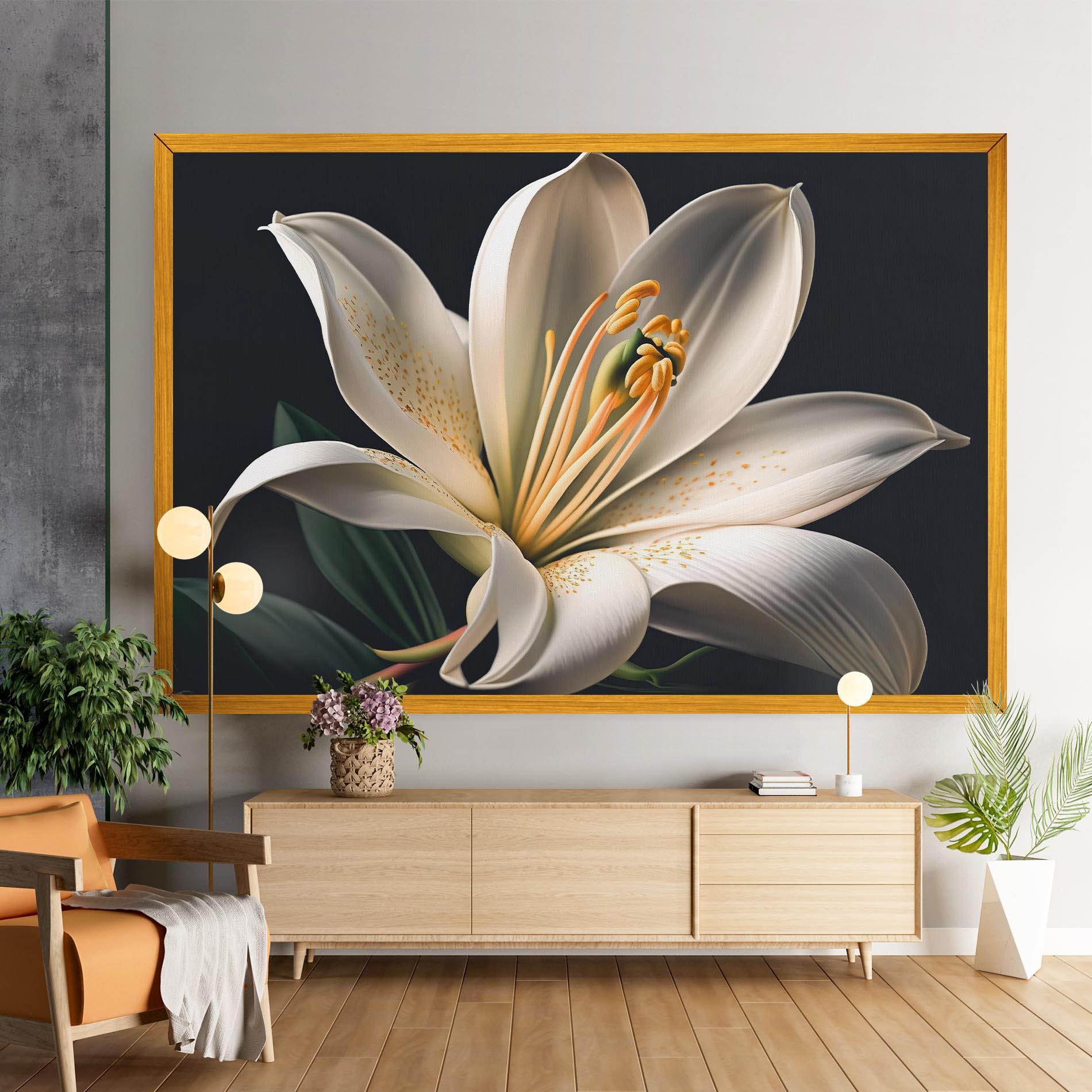 Leinwandbild Big Lily View mockup 9