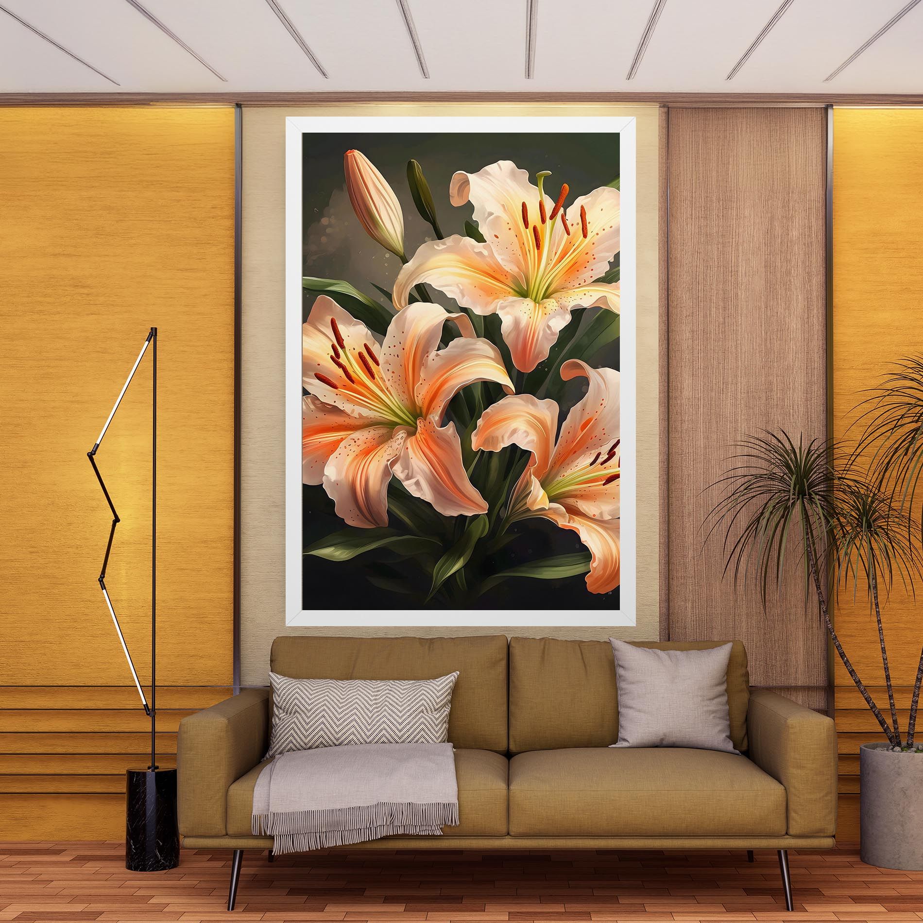 Light Orange Lily mockup 9