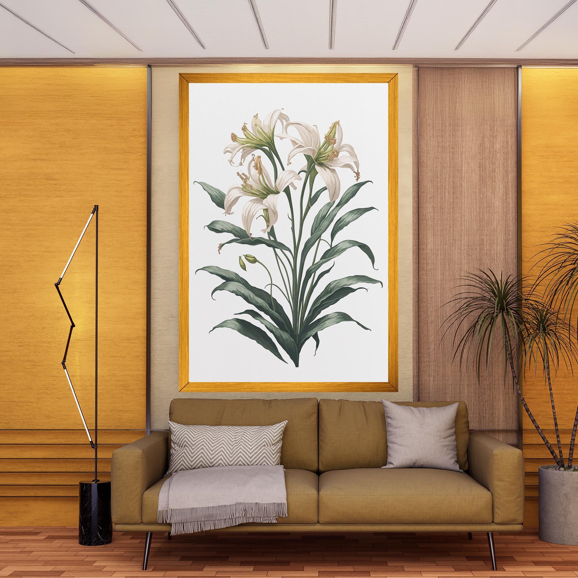 Leinwandbild Columbia Lily mockup 9