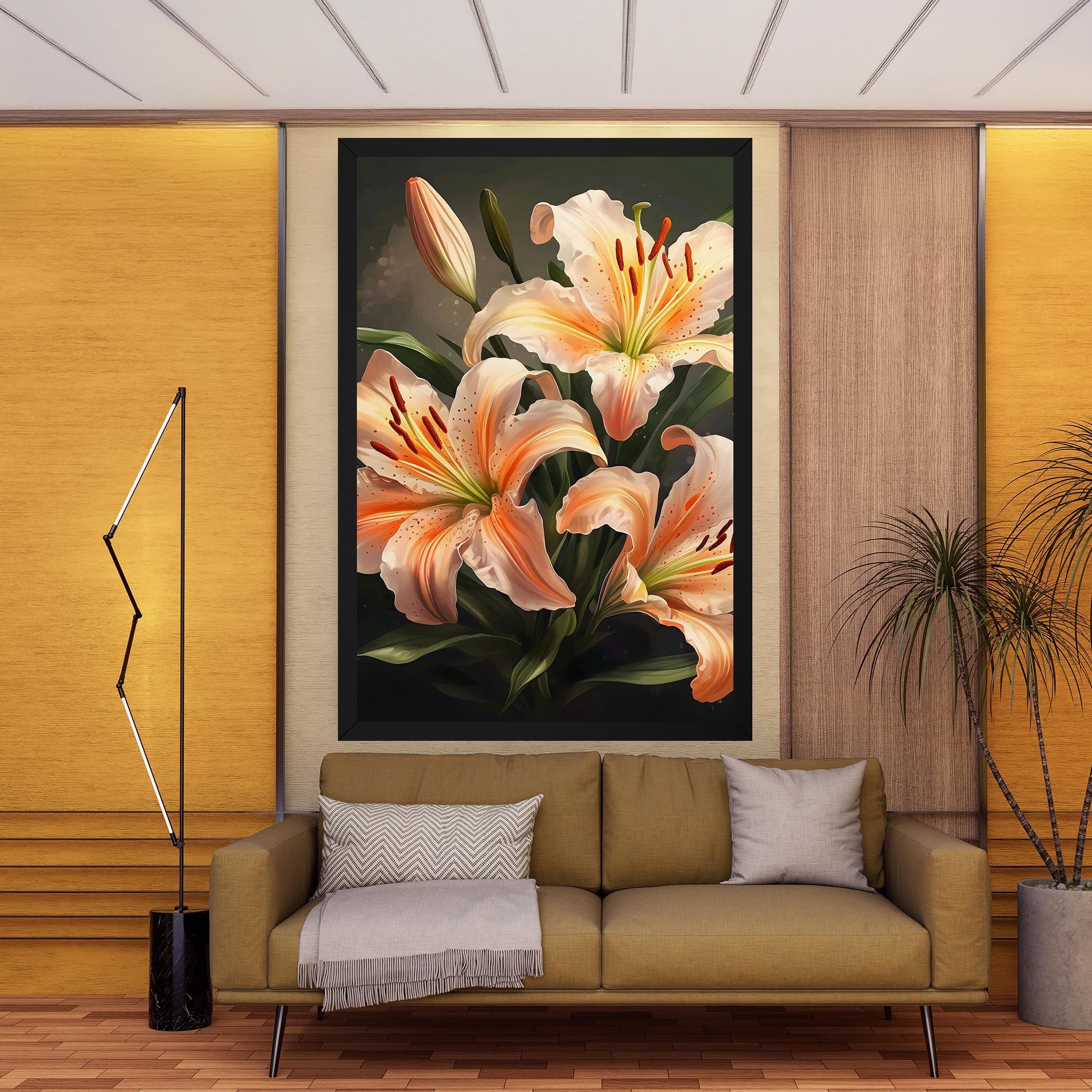 Light Orange Lily mockup 9
