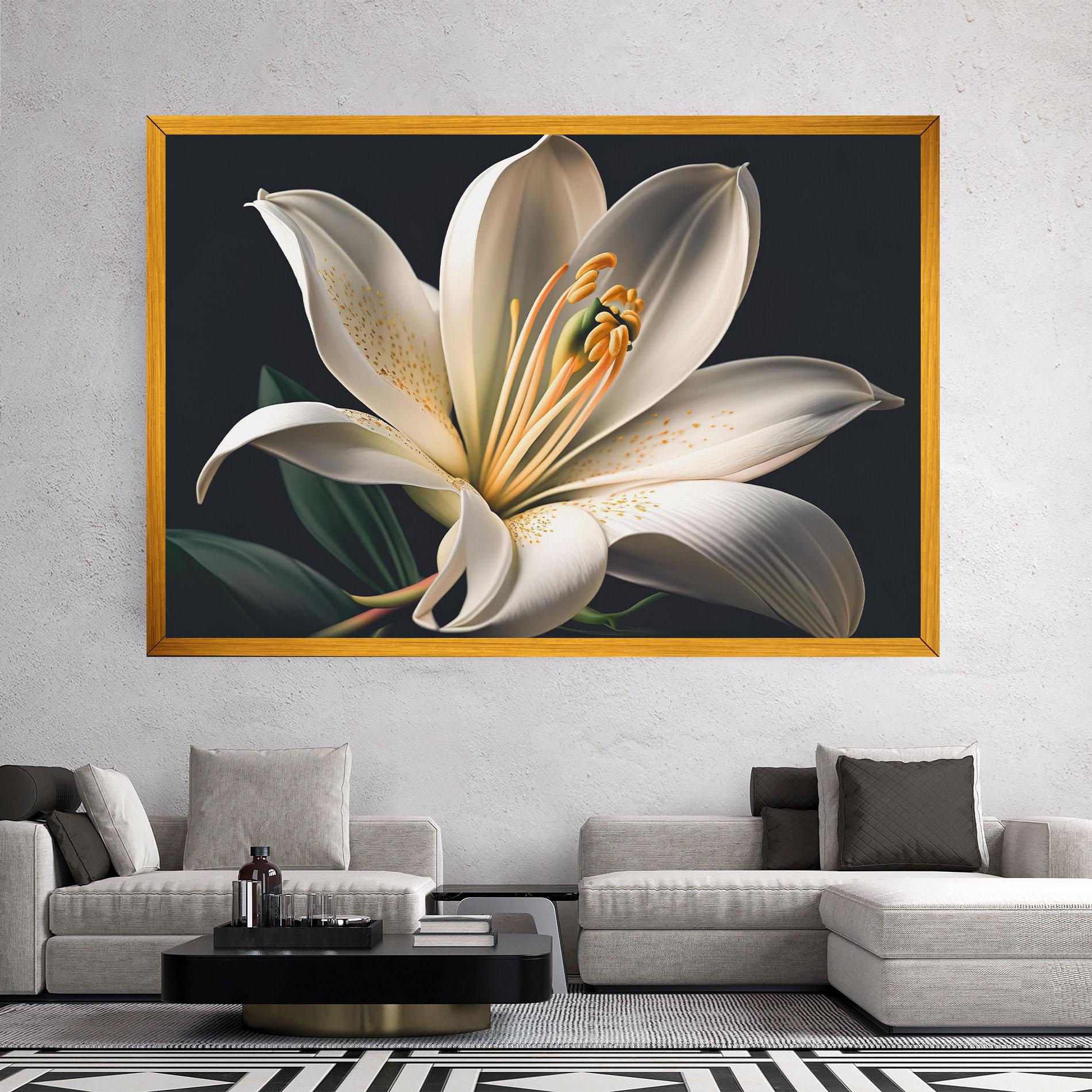 Leinwandbild Big Lily View mockup 2