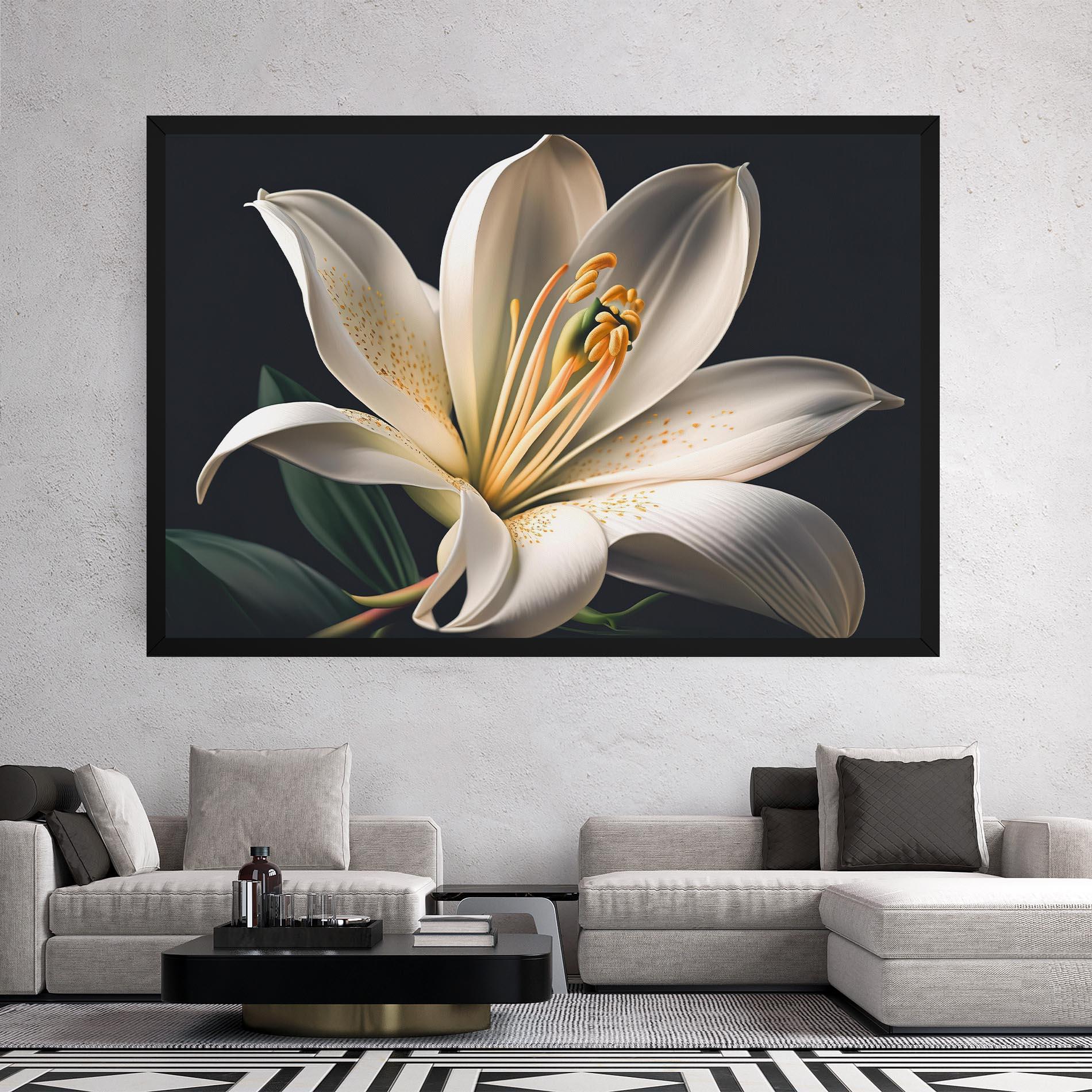 Leinwandbild Big Lily View mockup 2