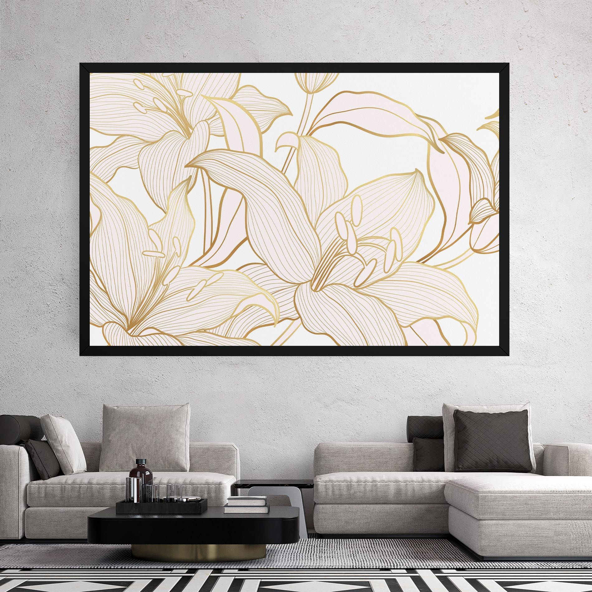 Gold Lily mockup 2