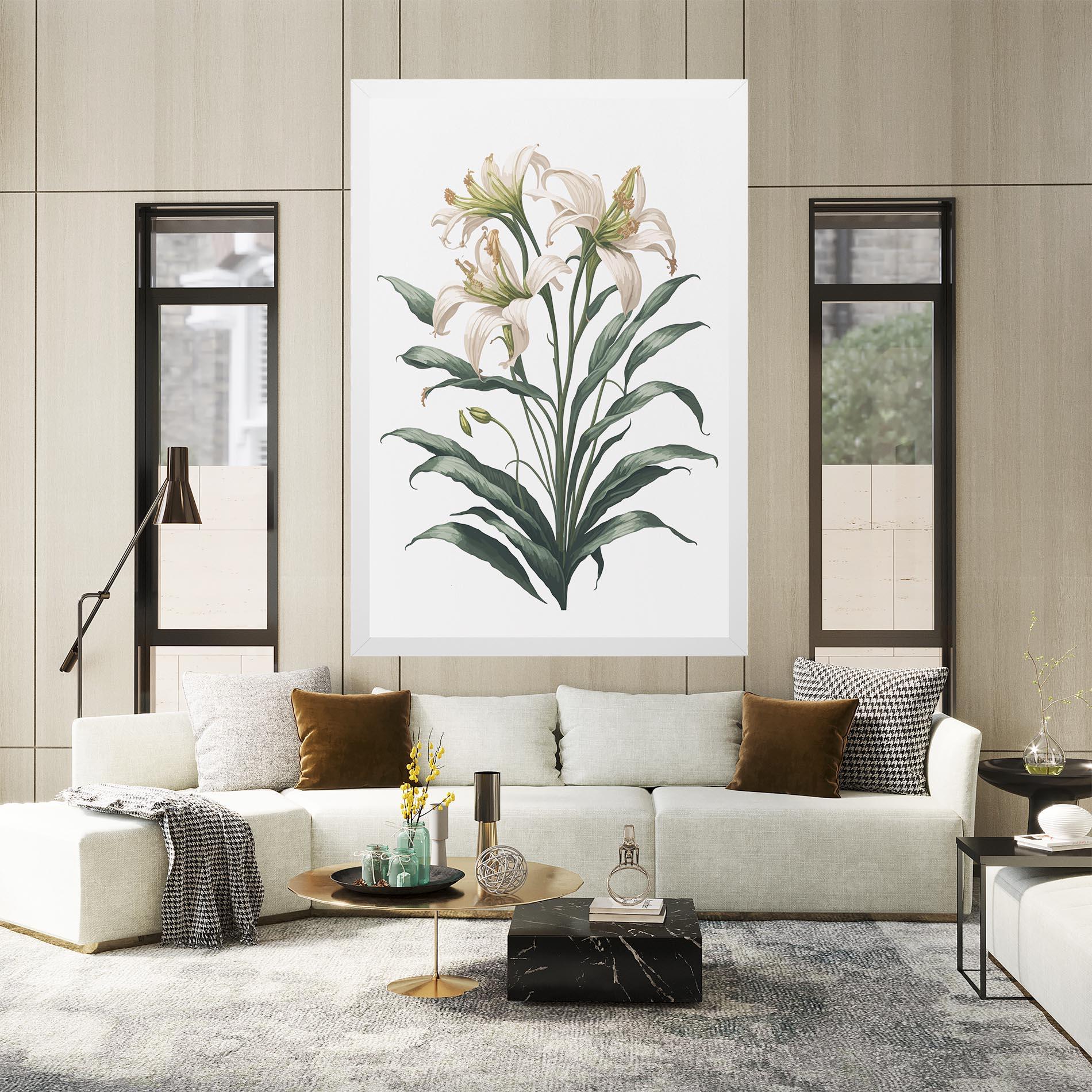 Leinwandbild Columbia Lily mockup 2