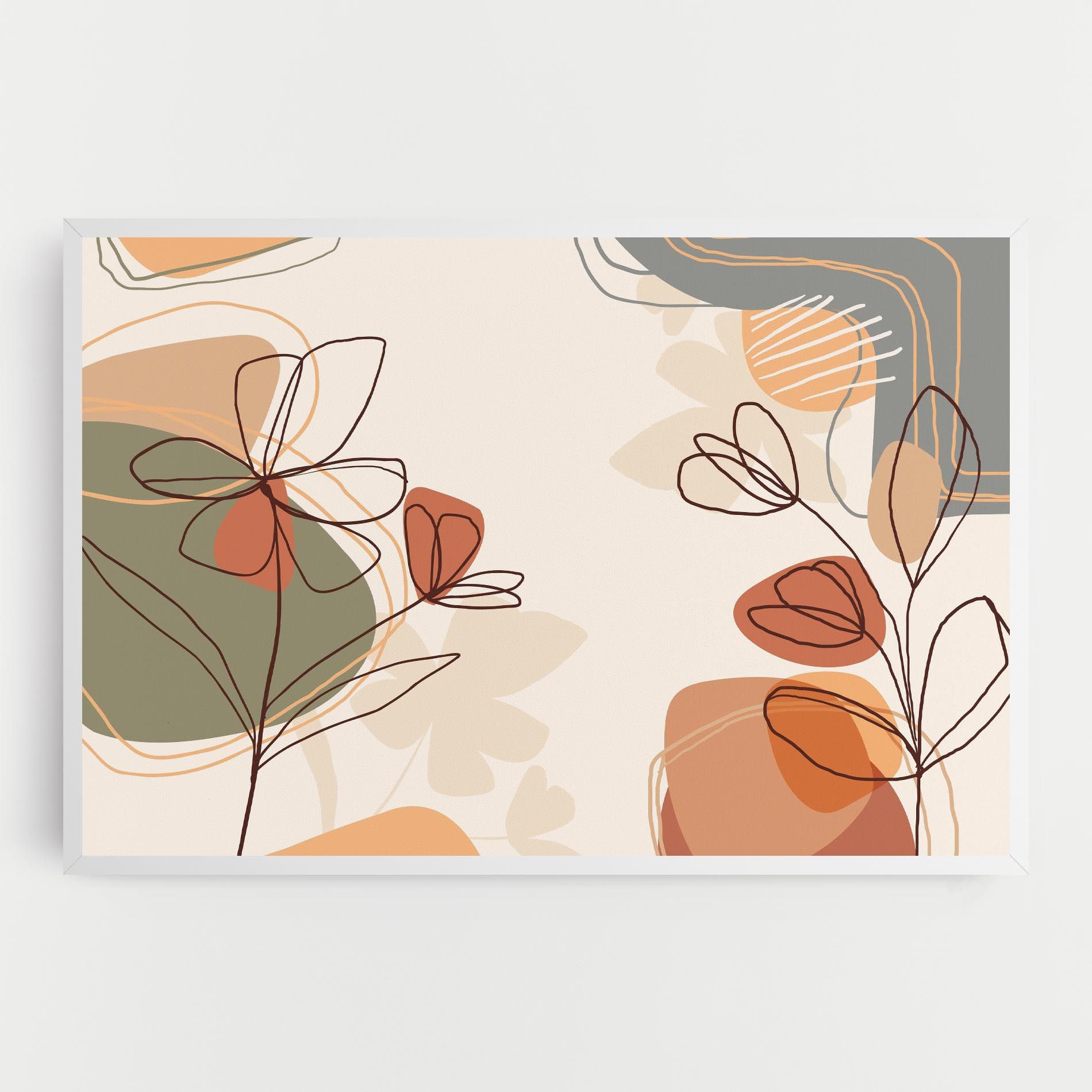 Brown Line Plants mockup 0
