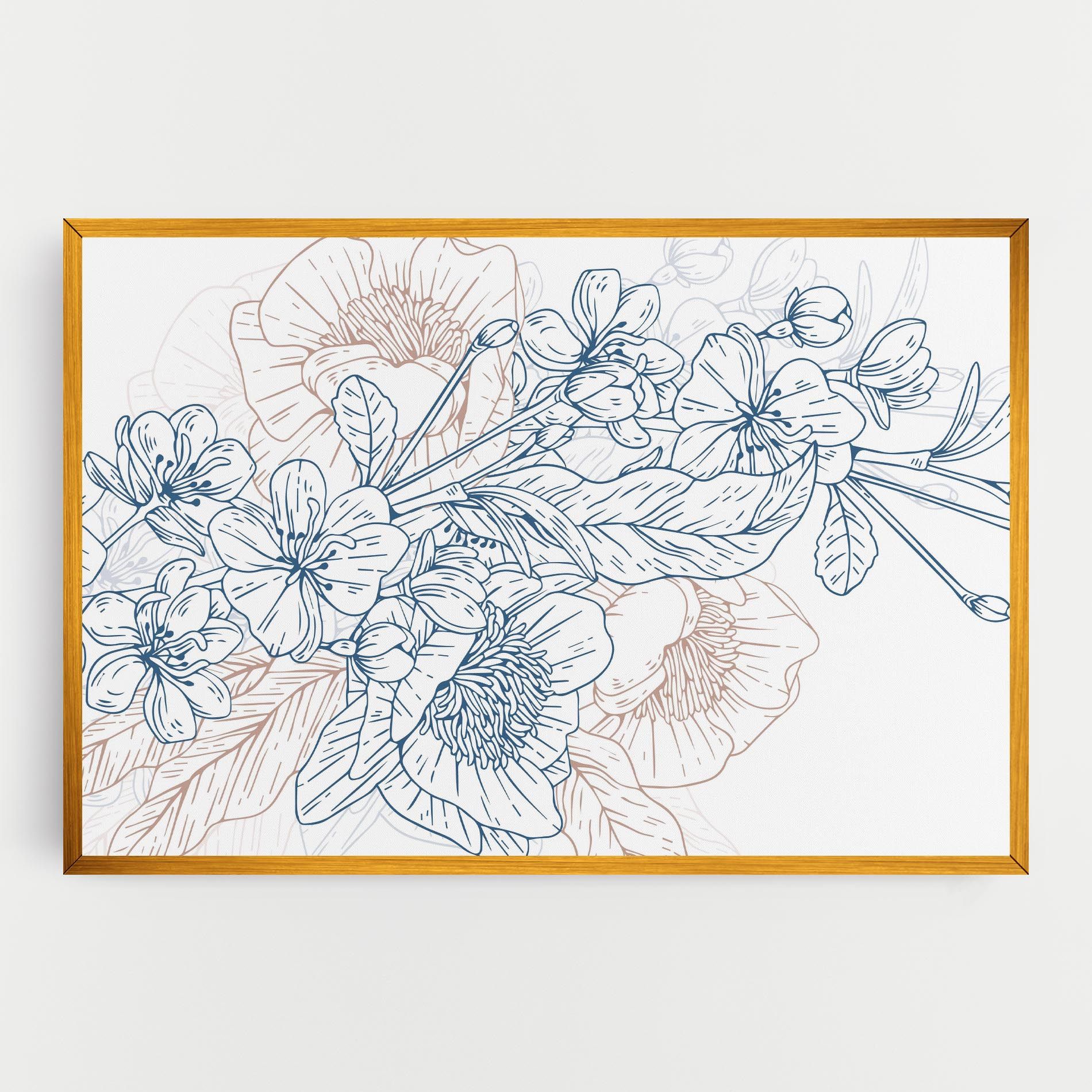 Blue Cream Line mockup 0