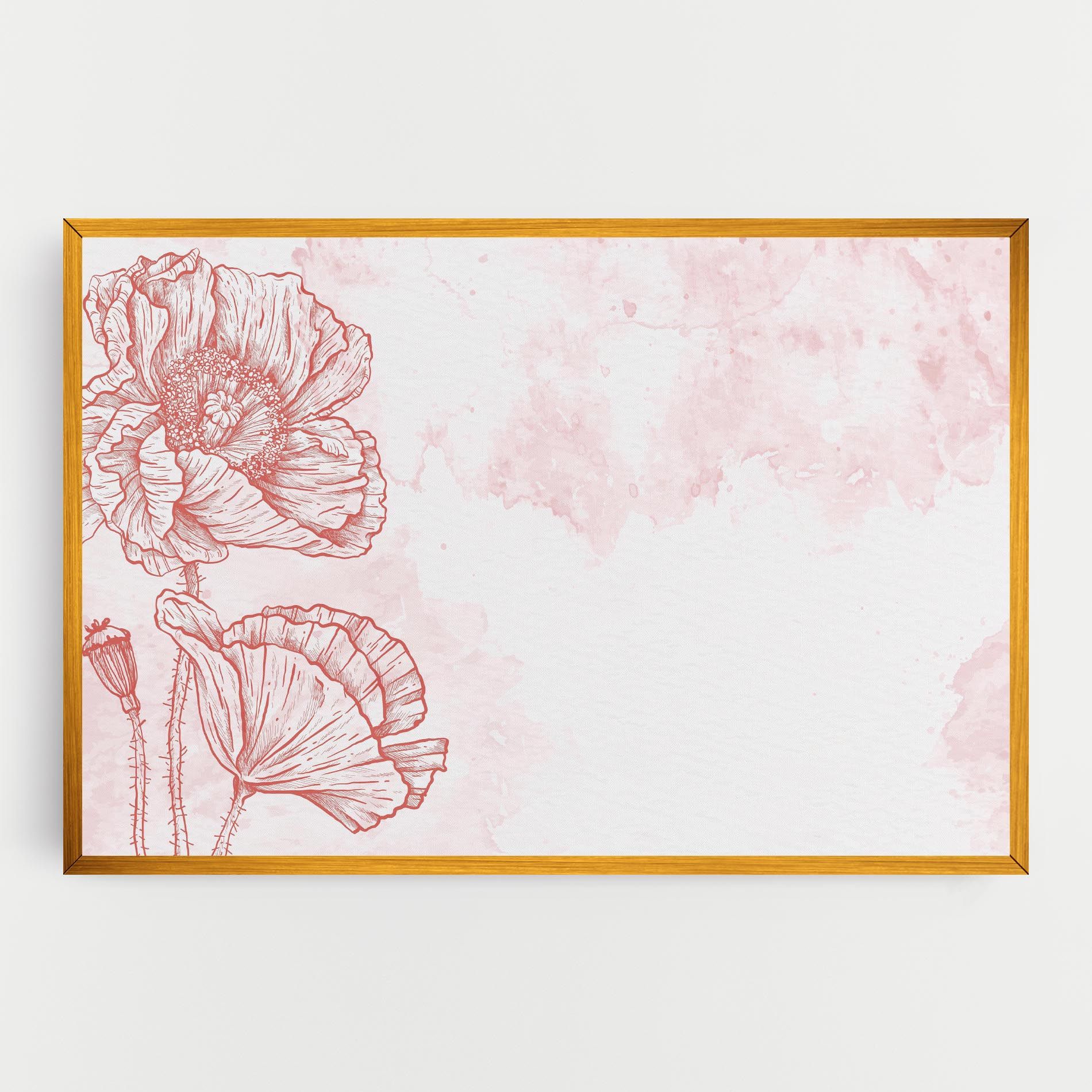 Red Poppy Line mockup 0