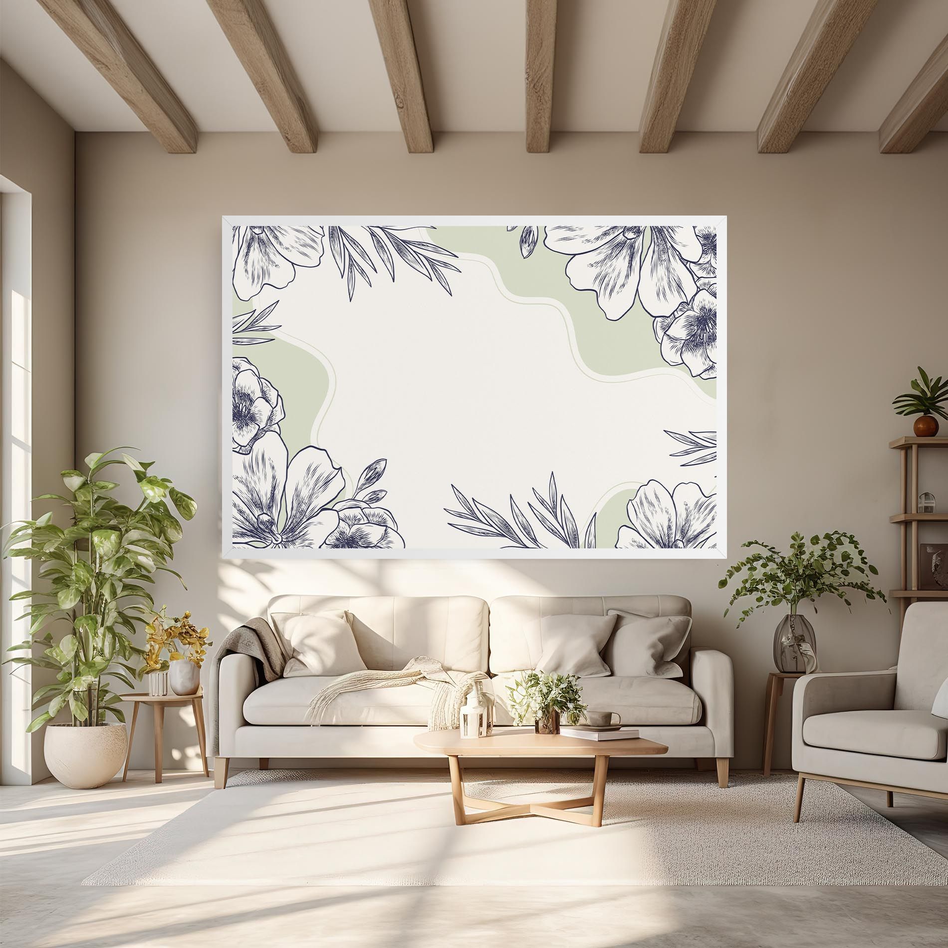 Blue Line Green mockup 6