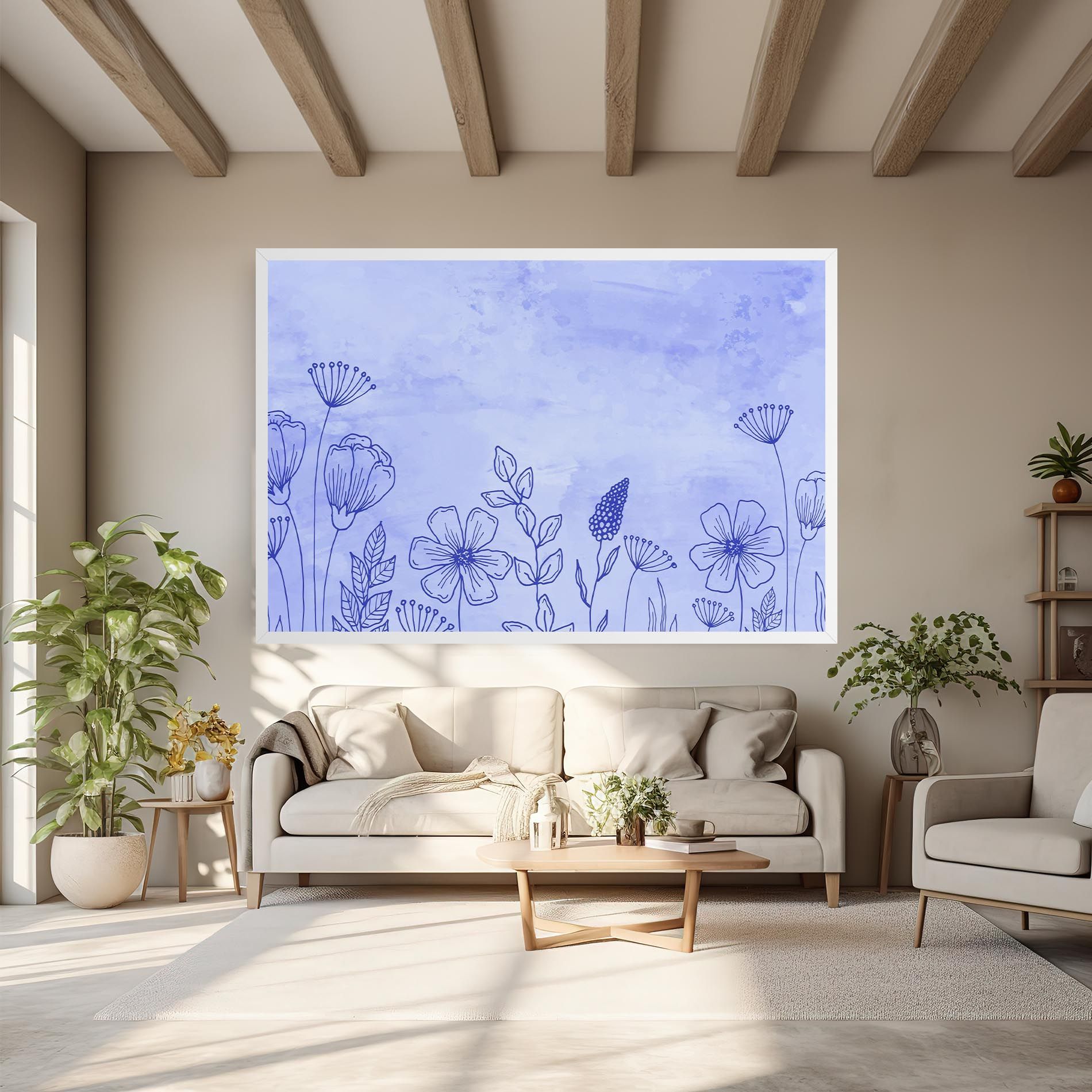 Blue Line Plant mockup 6