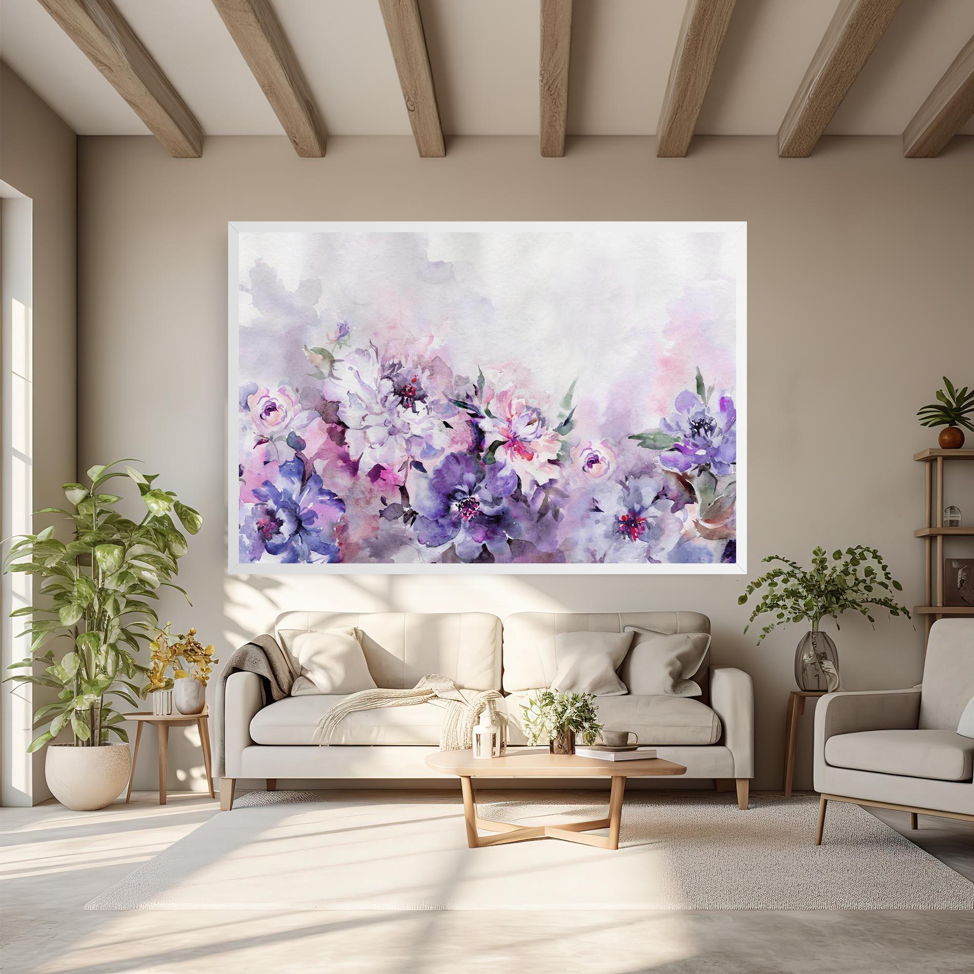 Leinwandbild Buchet Multicolor mockup 6