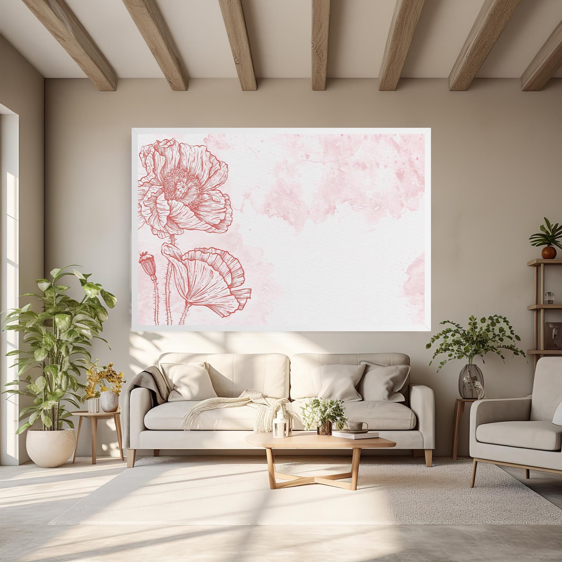 Red Poppy Line mockup 6