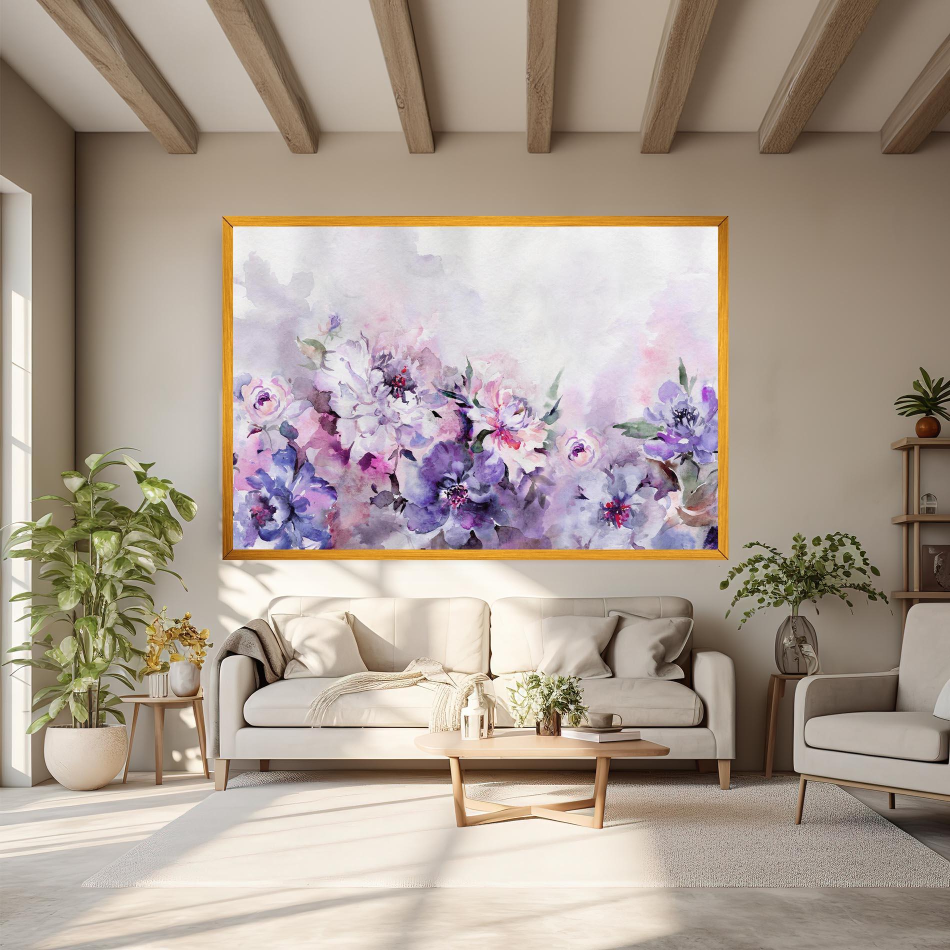 Leinwandbild Buchet Multicolor mockup 6