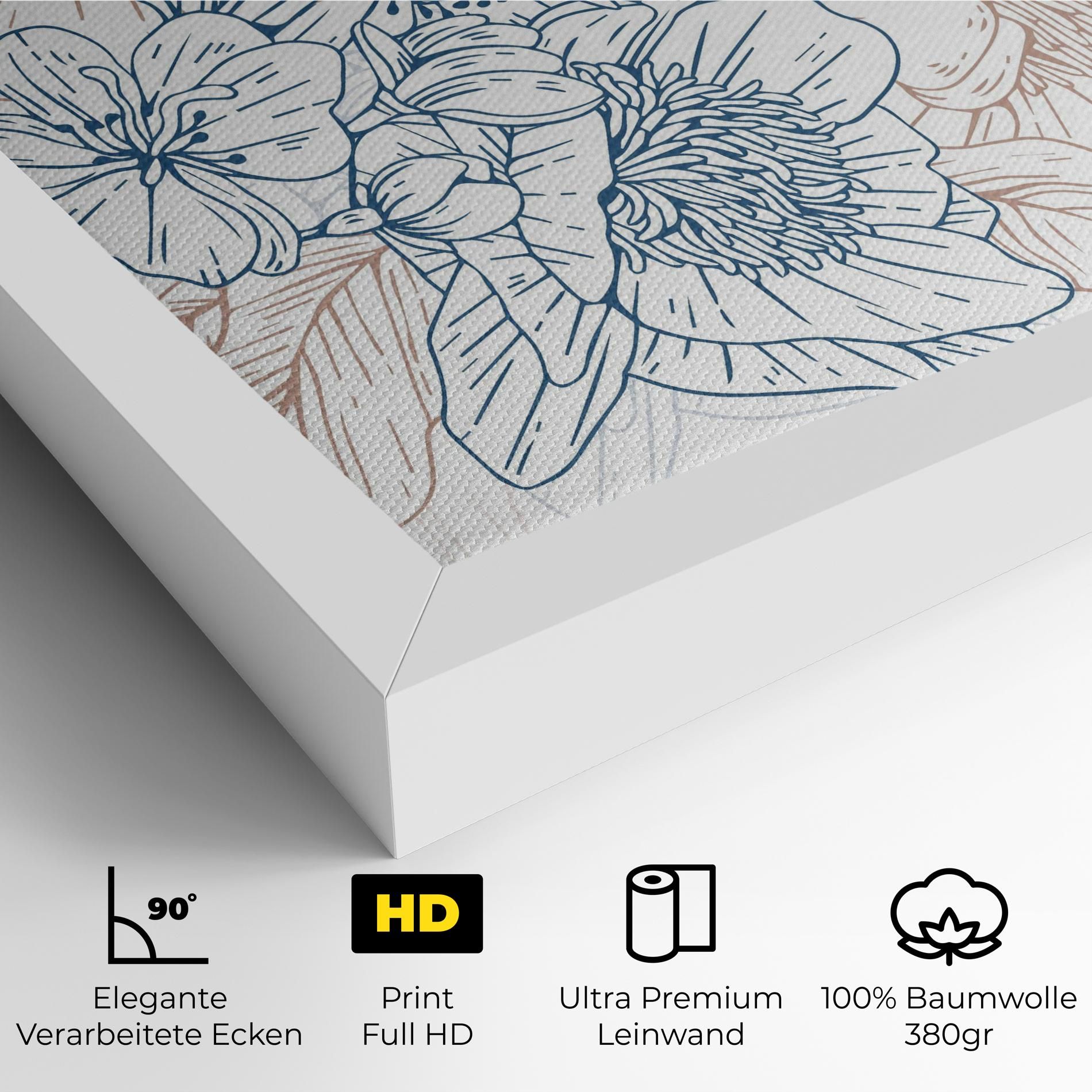 Blue Cream Line mockup 4